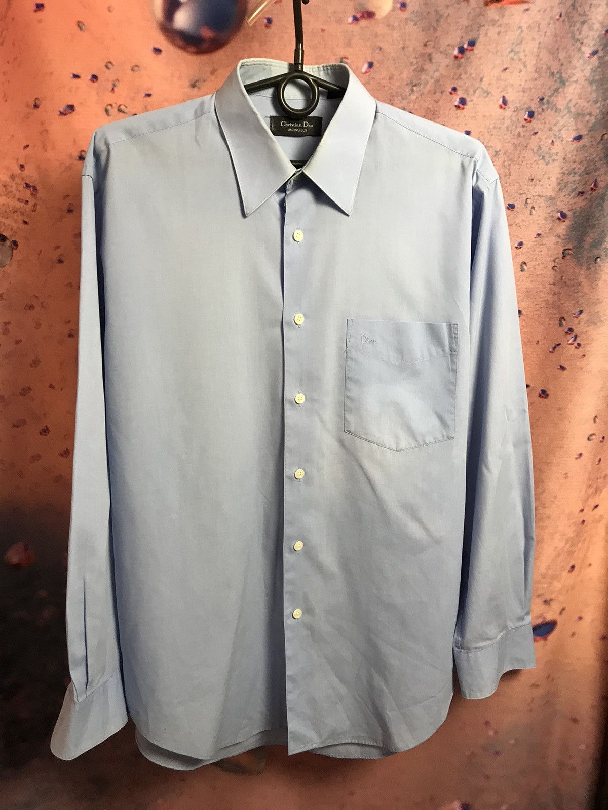 Vintage Christian Dior streetwear vintage luxury shirt Size US L / EU 52-54 / 3 - 2 Thumbnail