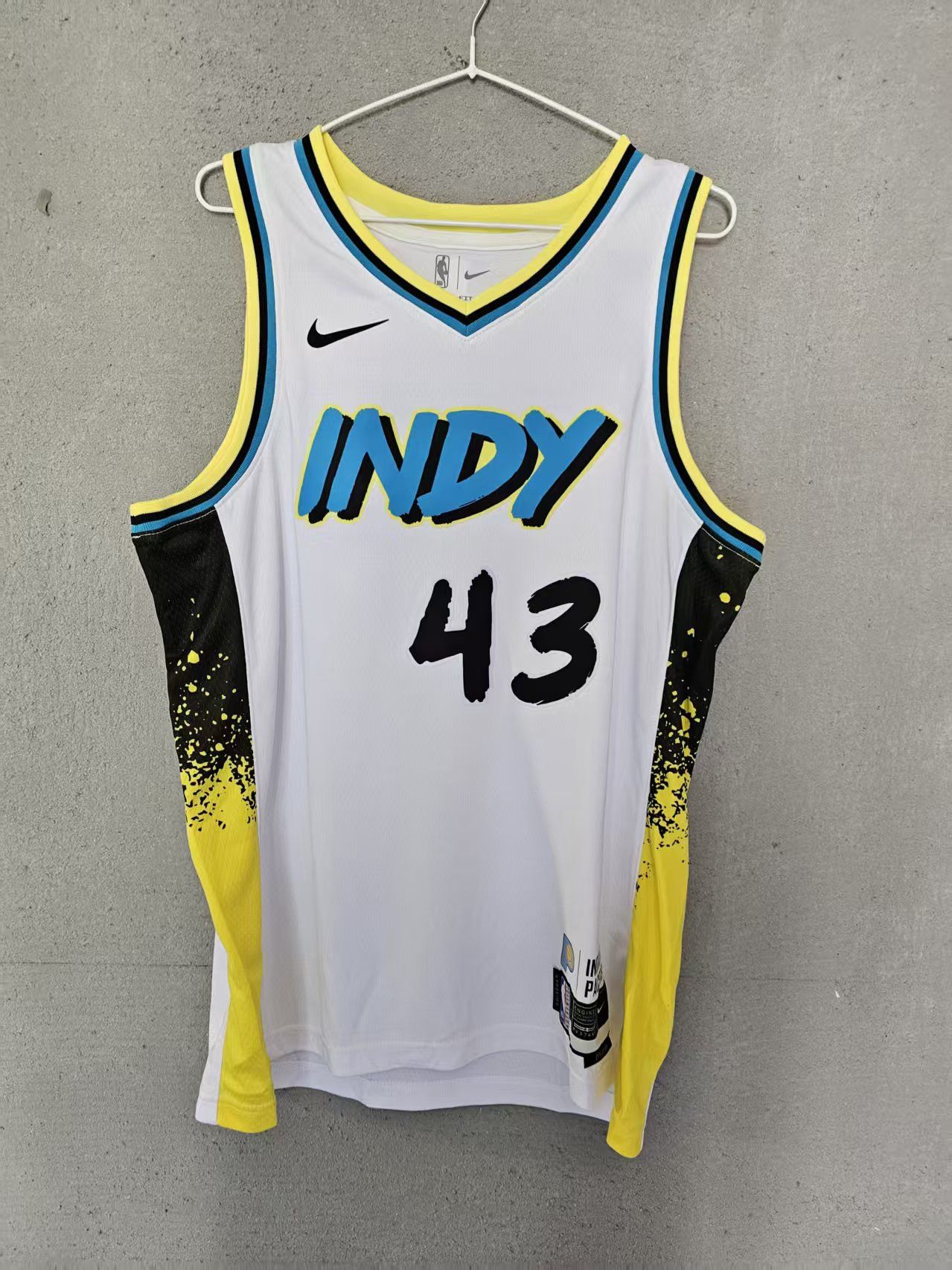 NBA Pacers #43 Pascal Siakam Jersey XL Size US XL / EU 56 / 4 - 1 Thumbnail