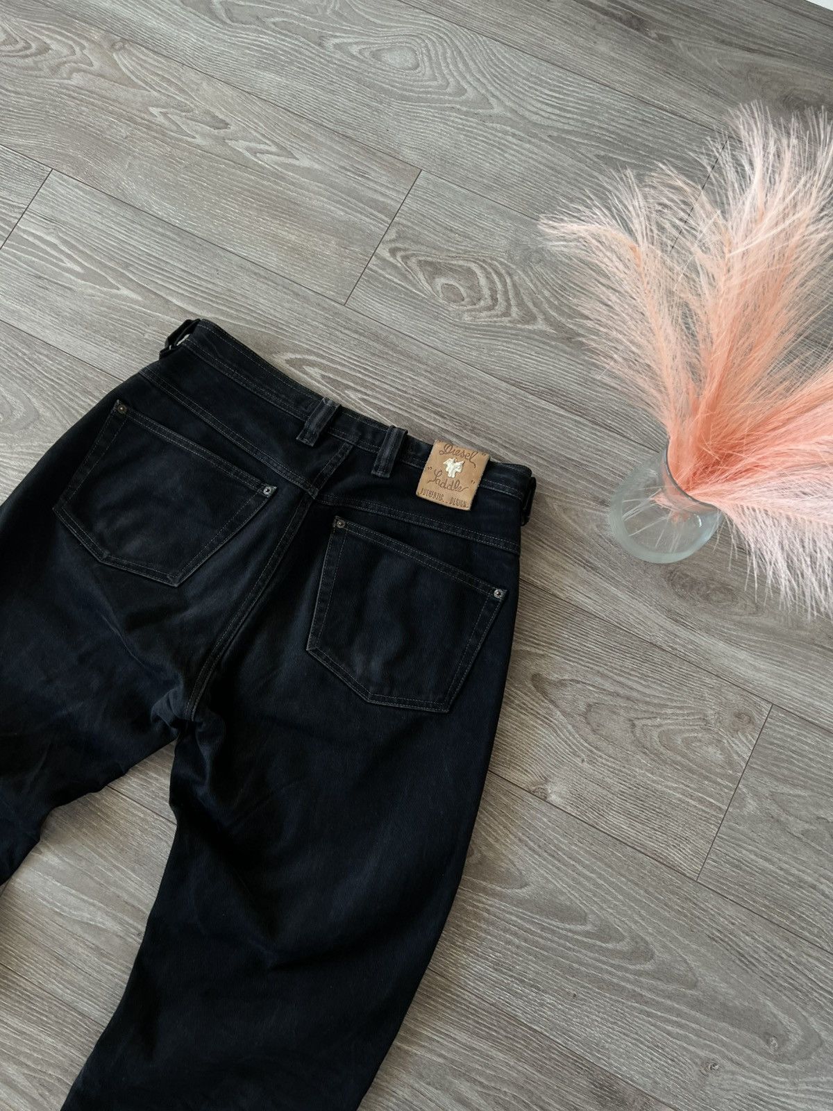 Diesel ‼️Vintage Diesel IND Ladder Baggy Black Denim Jeans‼️ Size US 33 - 12 Thumbnail
