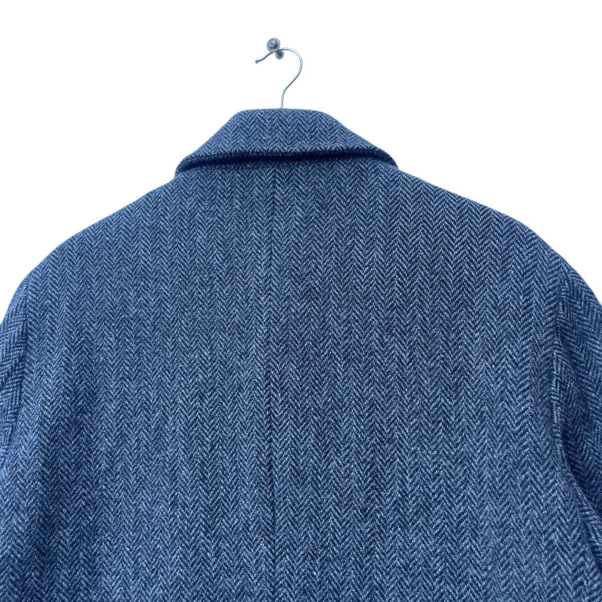 Designer × Harris Tweed 💥Vintage Harris Tweed Herringbone Parka Jacket Size US M / EU 48-50 / 2 - 7 Thumbnail