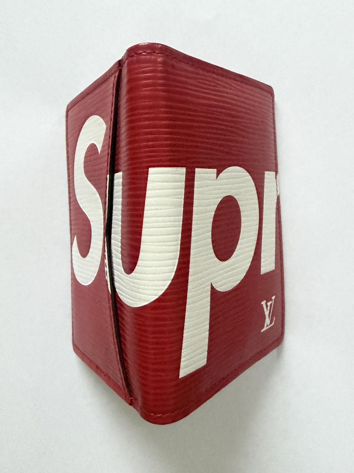 Louis Vuitton × Supreme Louis Vuitton x Supreme Red Epi Pocket Organizer Wallet Size ONE SIZE - 7 Thumbnail