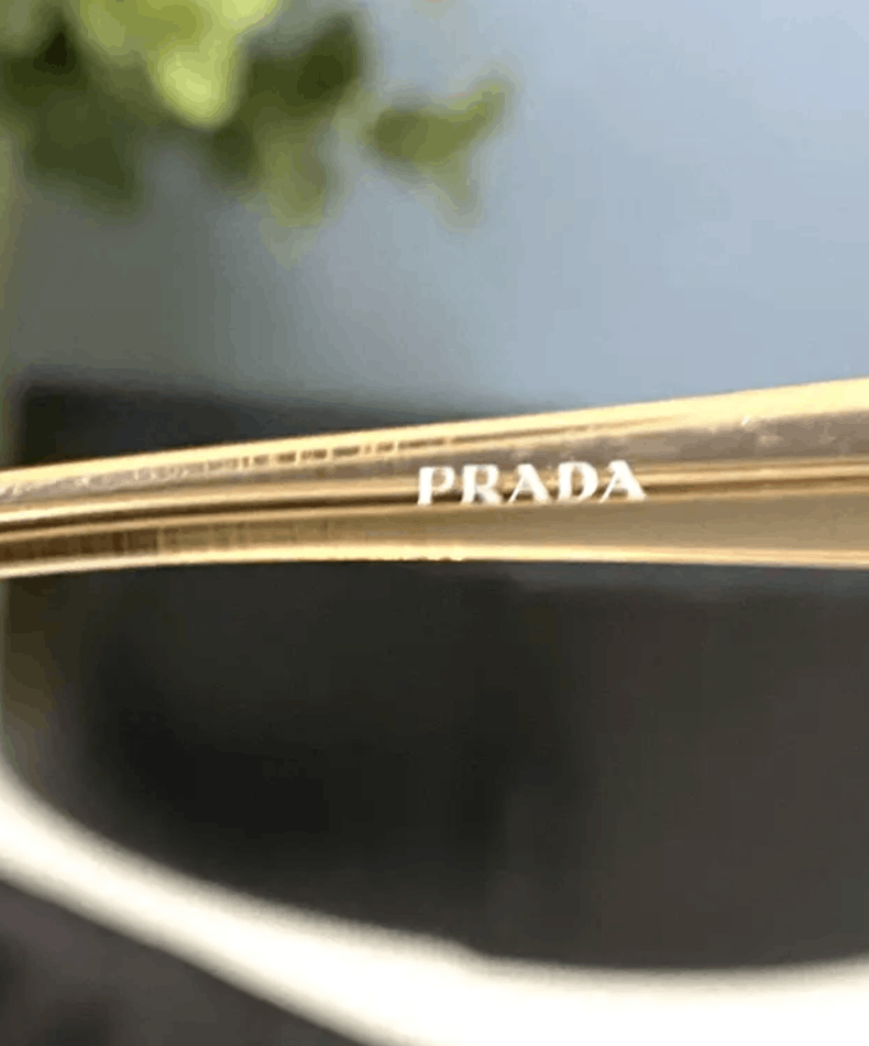 Prada PRADA Sunglasses Flame Star Sport Symbol Wrap Shield Mask Size ONE SIZE - 5 Thumbnail