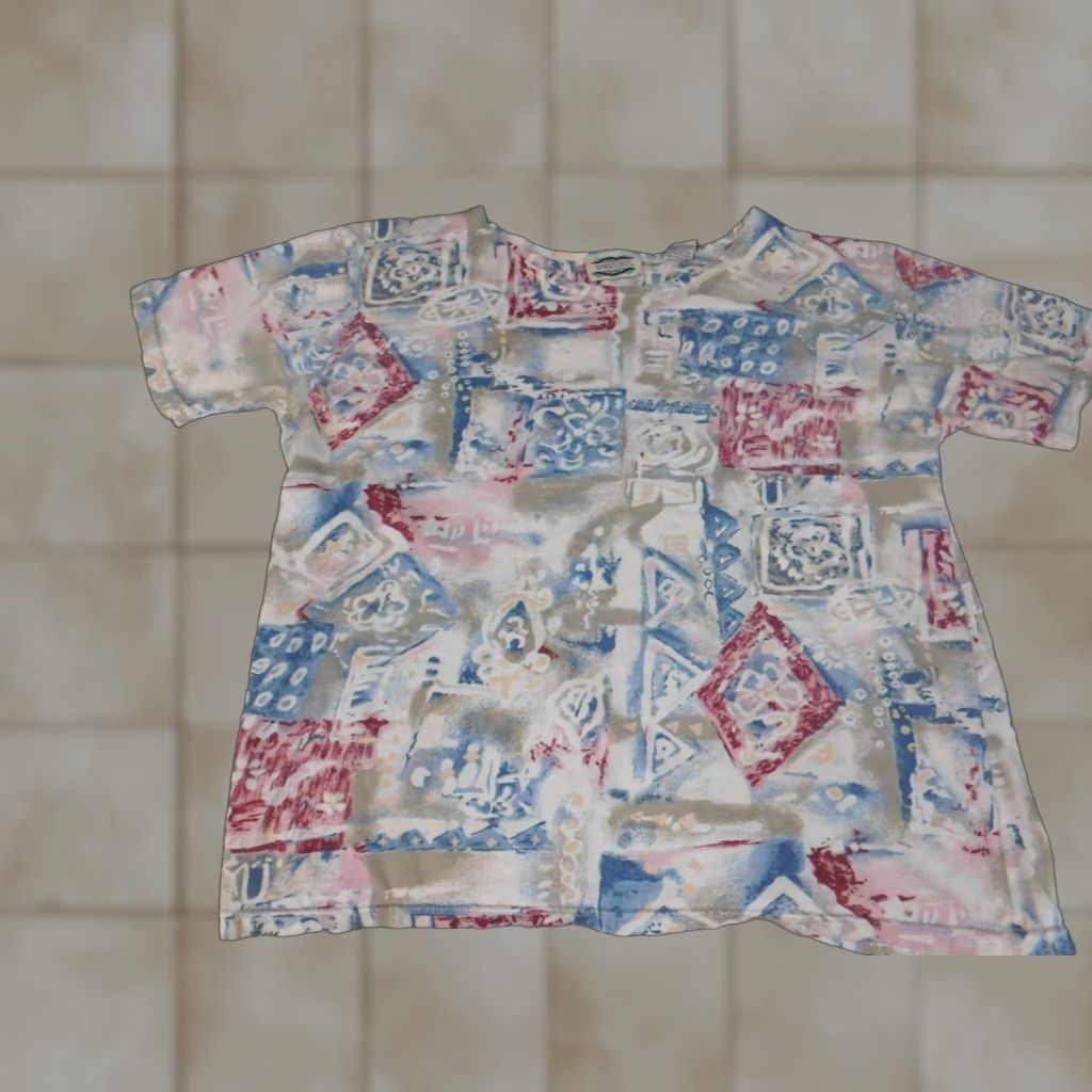 Vintage VINTAGE Separate Issue Womens Shirt L blue classic pullover Size L / US 10 / IT 46 - 1 Thumbnail