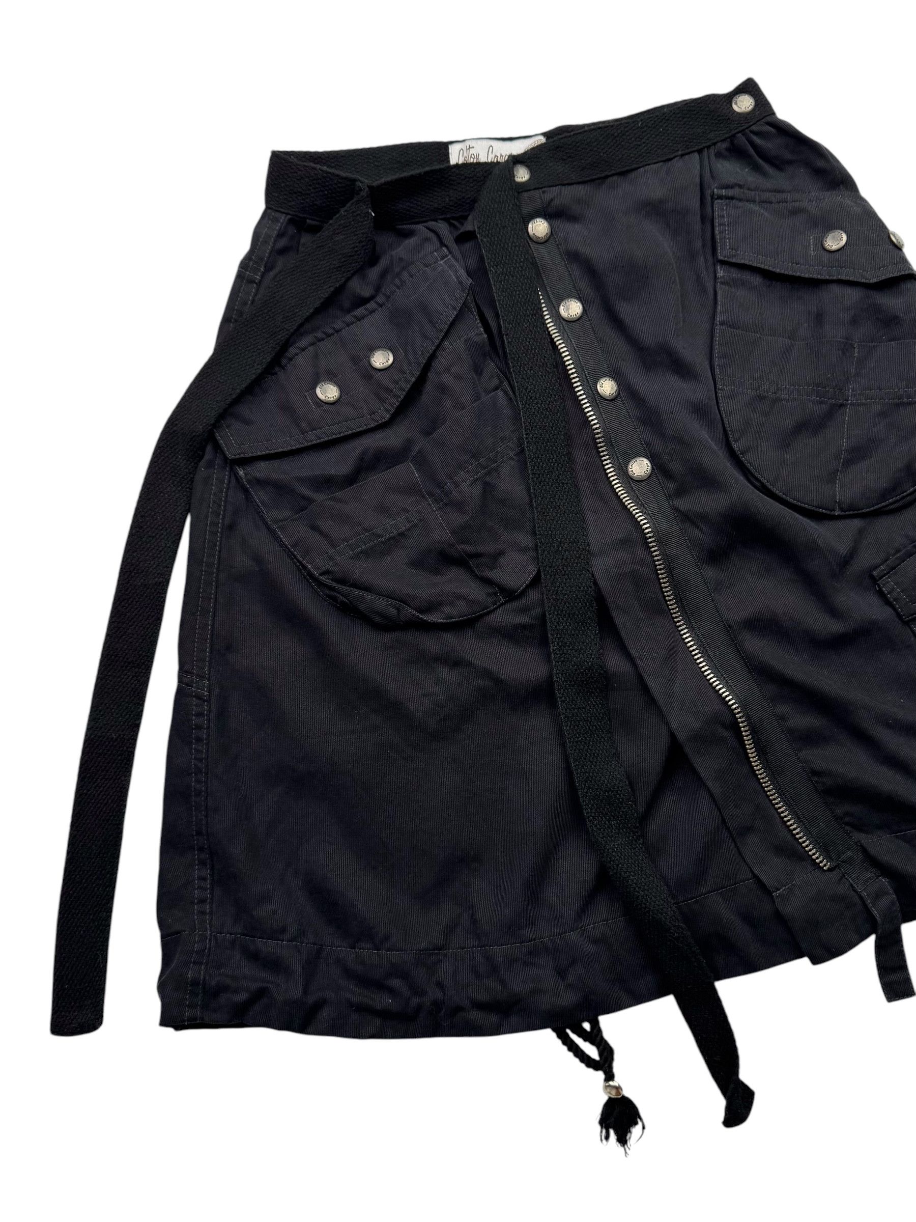 Other Vintage Skirt With Bondage M88(E79)D15(V78) Size 25" / US 0 / IT 36 - 2 Thumbnail