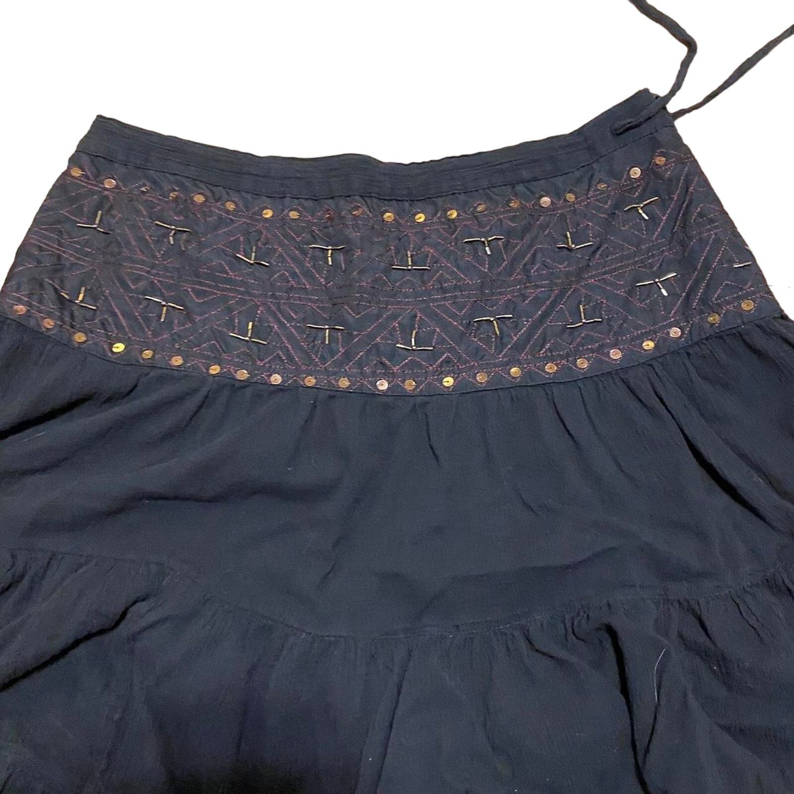 Other Y2k grunge fairy black skirt Size 36" / US 14 / IT 50 - 3 Thumbnail