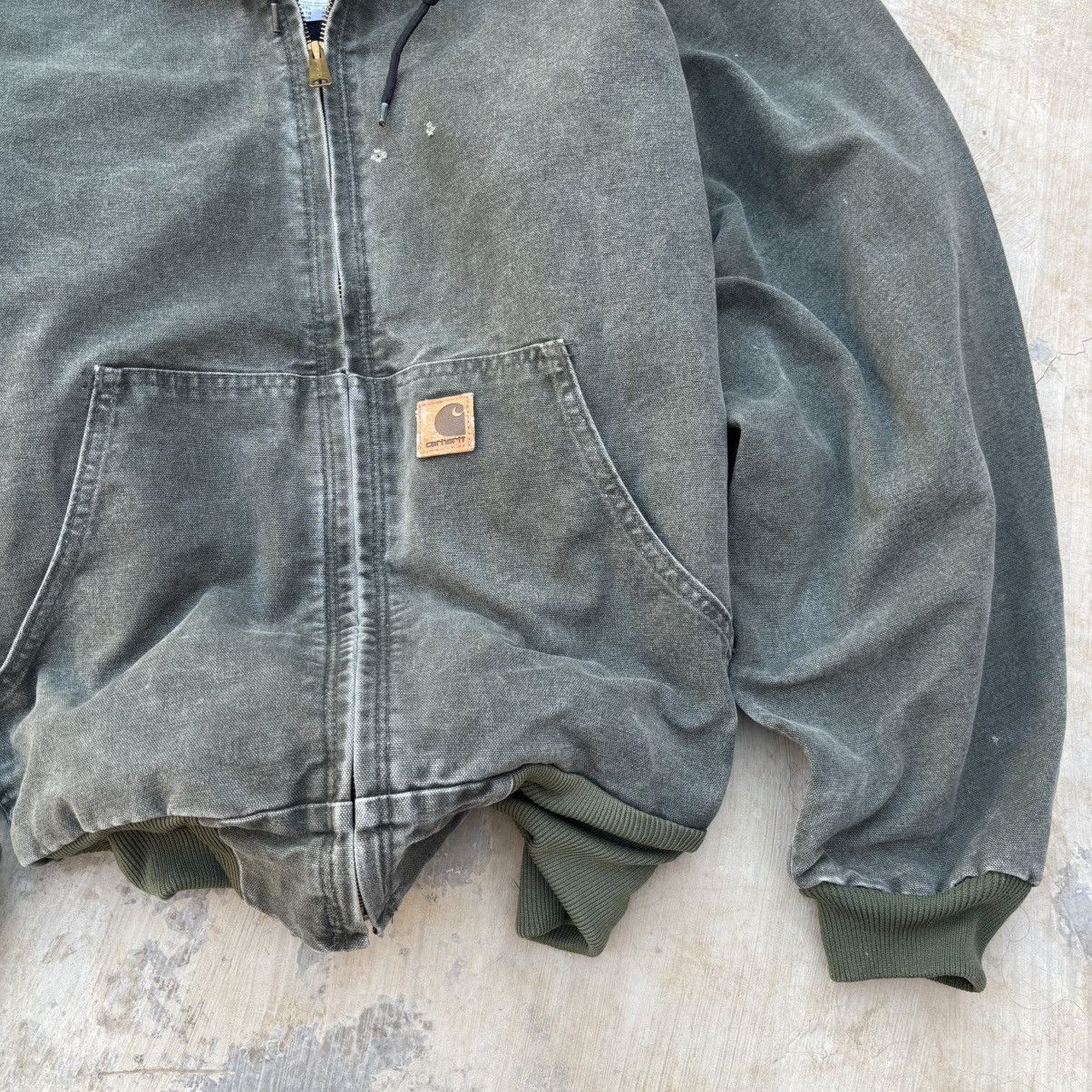 Carhartt Vintage Carhartt Active Jacket J25 Mos Size US XXL / EU 58 / 5 - 5 Thumbnail