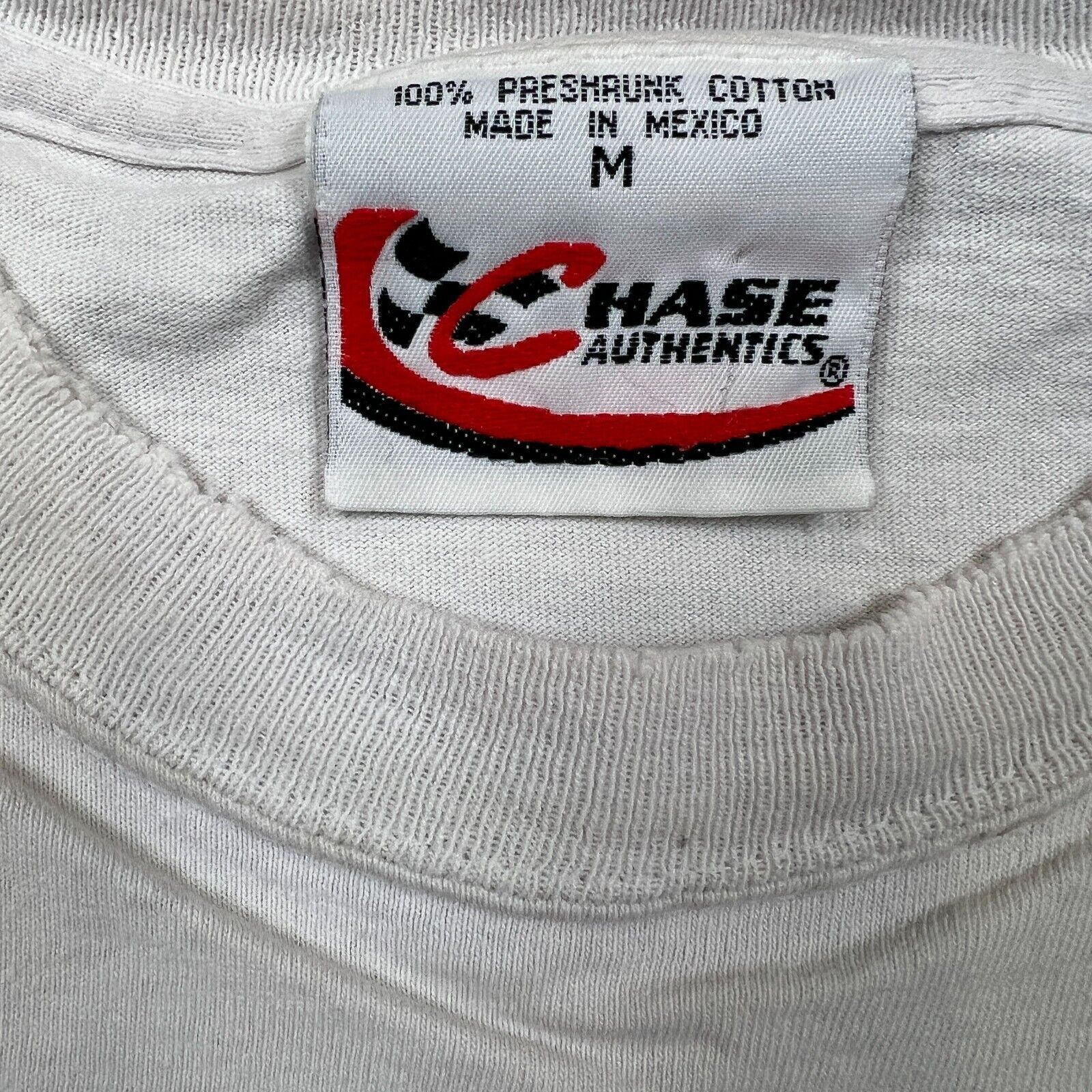 Chase Authentics × NASCAR × Vintage 2003 Chase Authenics T Shirt Medium Joe Gibbs Thrash NASCAR Size US M / EU 48-50 / 2 - 12 Thumbnail