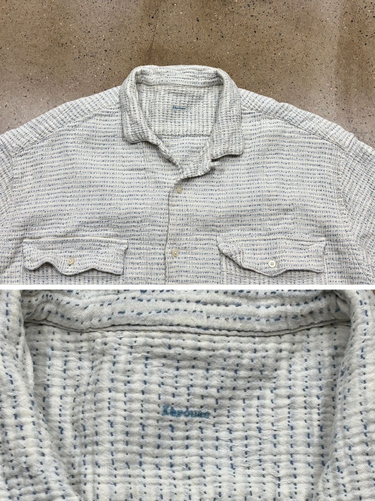Porter Classic Porter Classic Kendo Sashiko Shirts Size US L / EU 52-54 / 3 - 4 Thumbnail