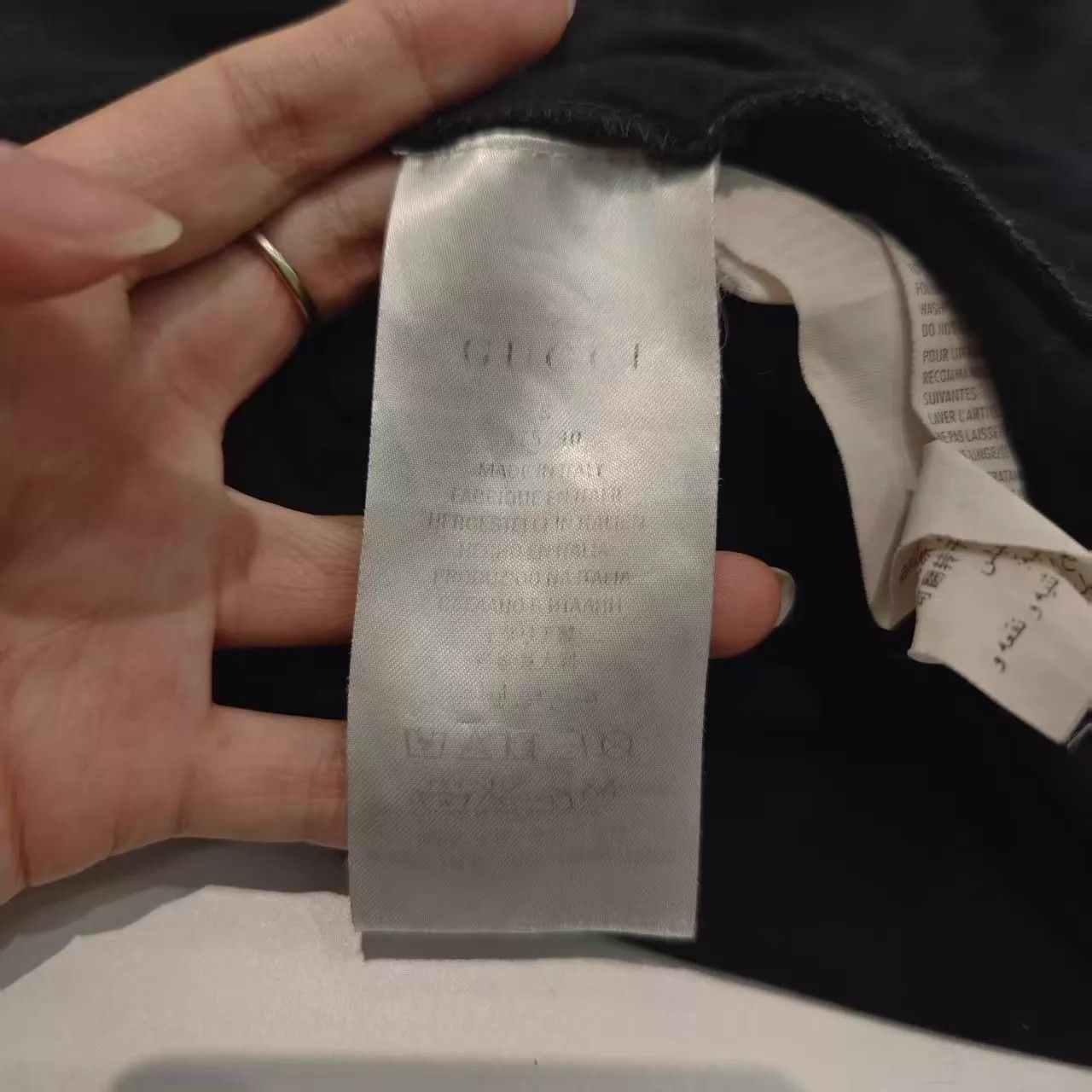 Gucci Gucci Classic Unisex Short Sleeve T-Shirt Size S Size S / US 4 / IT 40 - 5 Thumbnail