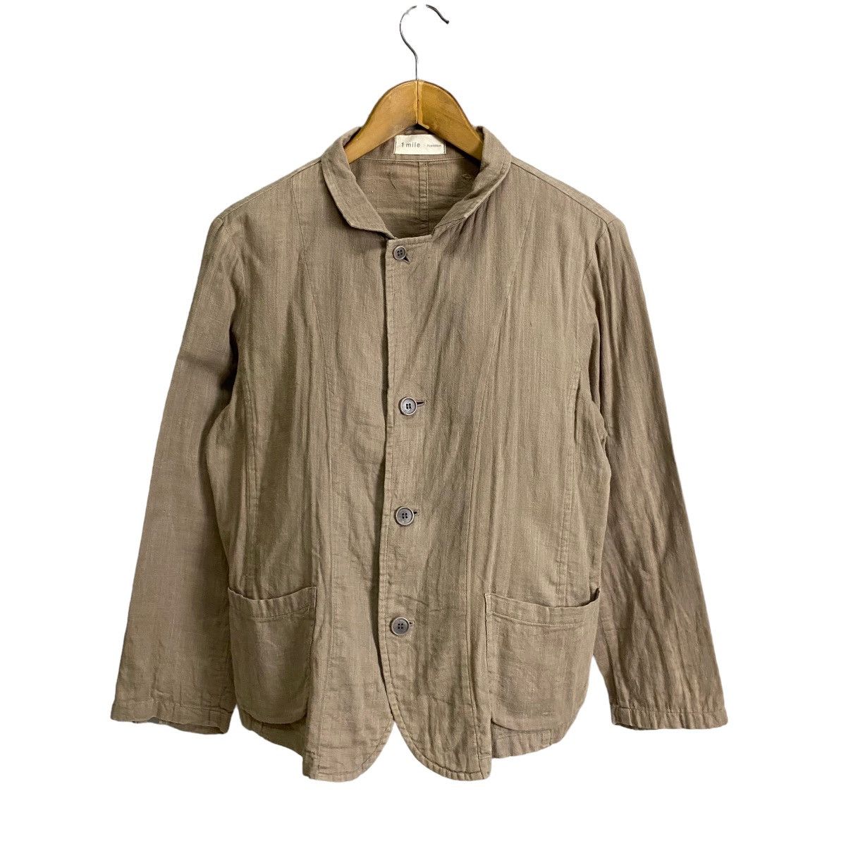 Issey Miyake 1 mile Plantation By Issey Miyake Olive Green Shirt Button Size US M / EU 48-50 / 2 - 1 Thumbnail