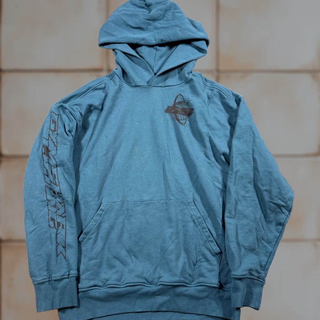 Gymshark Gymshark Hoodie Teal Blue Oversized XS Self Improvement Lifting Graphic Size US XS / EU 42 / 0 - 1 Thumbnail
