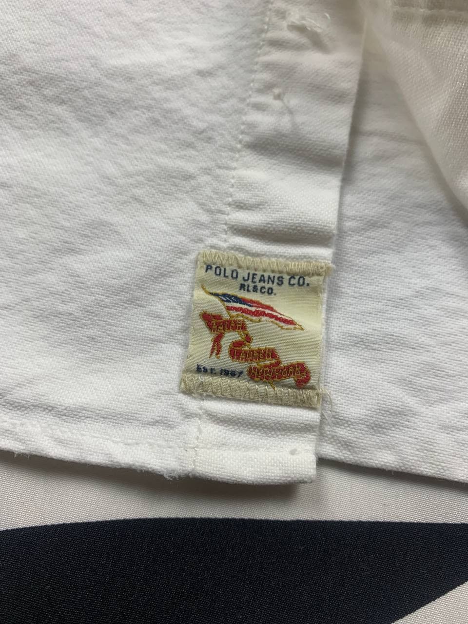 Denim & Supply Ralph Lauren Polo Jeans Company Ralph Lauren white shirt Size M Size US M / EU 48-50 / 2 - 6 Thumbnail