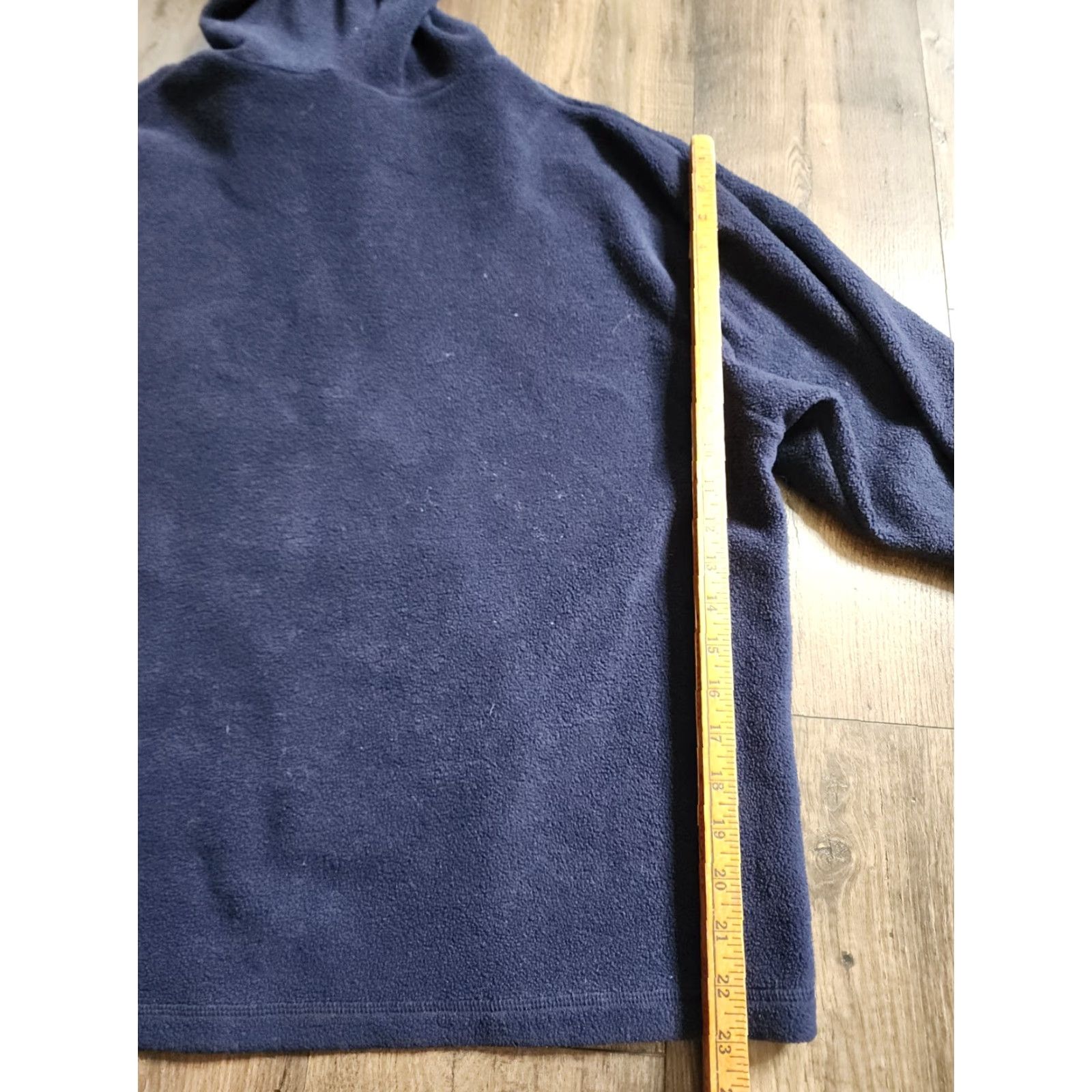 Disney VINTAGE Disney Hooded Sweatshirt Mens L Mickey Mouse Peeking Out 1/4 Zip Kangaroo Pocket Blue, Cartoon pullovers Size US L / EU 52-54 / 3 - 3 Thumbnail
