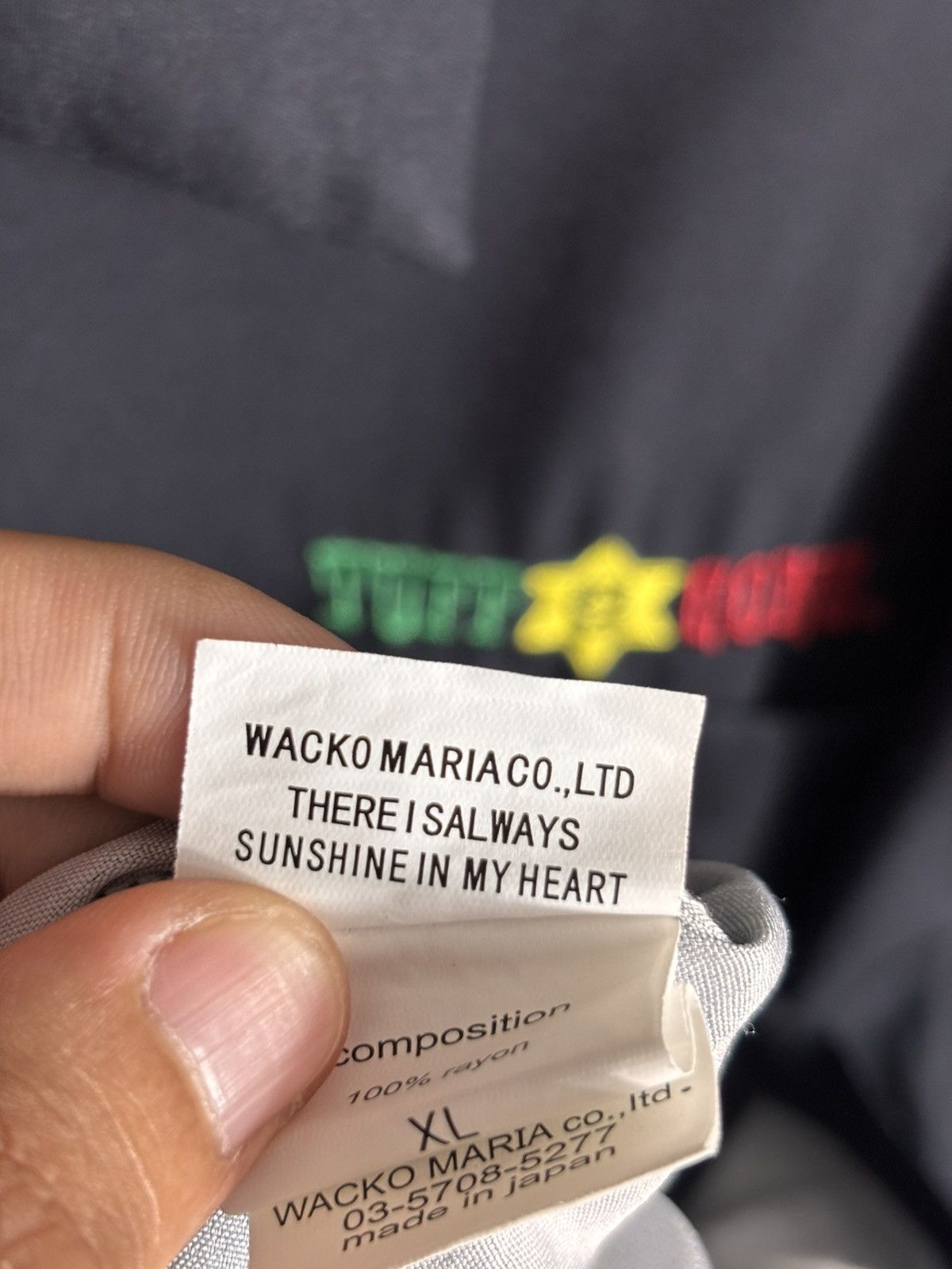 Wacko Maria Wacko Maria One Love Shirt Size US XL / EU 56 / 4 - 5 Thumbnail