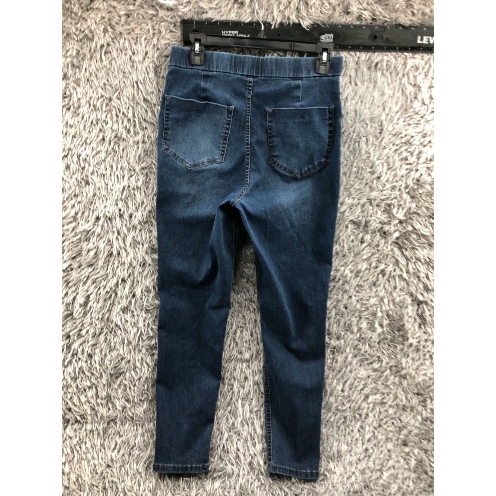 Vintage No Boundaries Jeans Womens Size L Super High Rise Medium Wash Blue Size 36" / US 14 / IT 50 - 7 Thumbnail