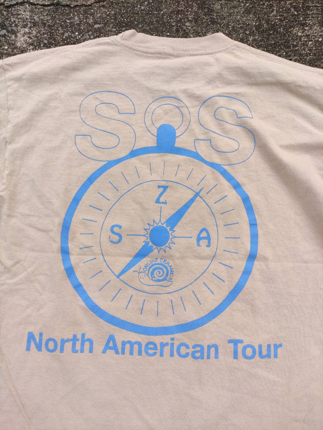 Online Ceramics SZA SOS Open Arms North American Tour T-Shirt Size US XL / EU 56 / 4 - 9 Thumbnail