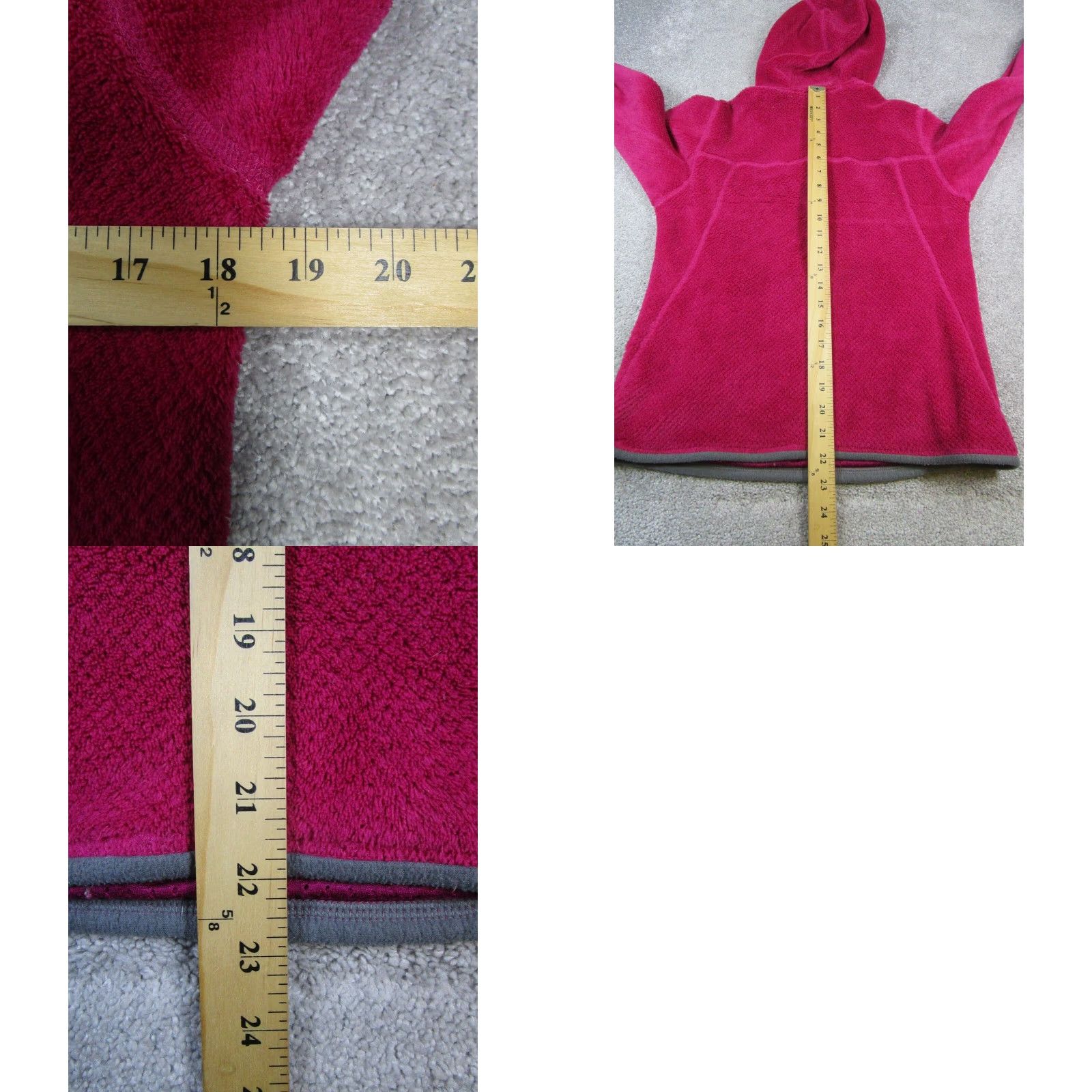 Patagonia Patagonia Re-Tool Hoody Womens Small Purple Polartec Hiking Fleece Jacket Size S / US 4 / IT 40 - 8 Thumbnail