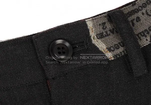 Yohji Yamamoto Yohji Yamamoto size 1 Dictionary Wool Front Button Half Ski Size 23" - 3 Thumbnail