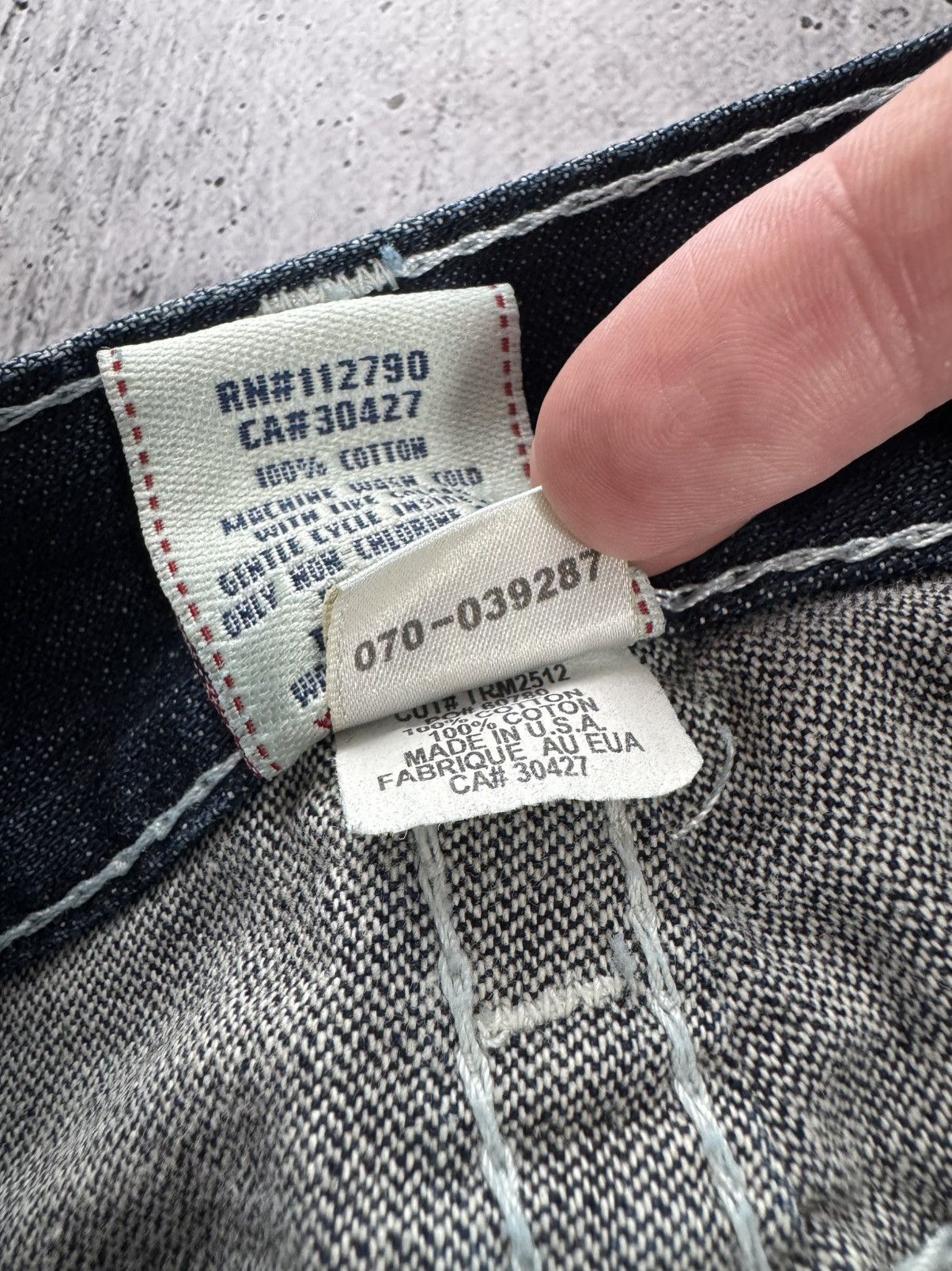 True Religion True Religion Denim Vintage Jeans 2000s Luxury Streetwear 32 Size US 32 / EU 48 - 11 Thumbnail