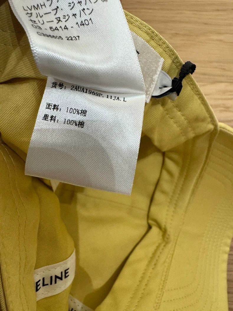 Celine Celine Yellow Baseball Cap with Tag Size ONE SIZE - 5 Thumbnail