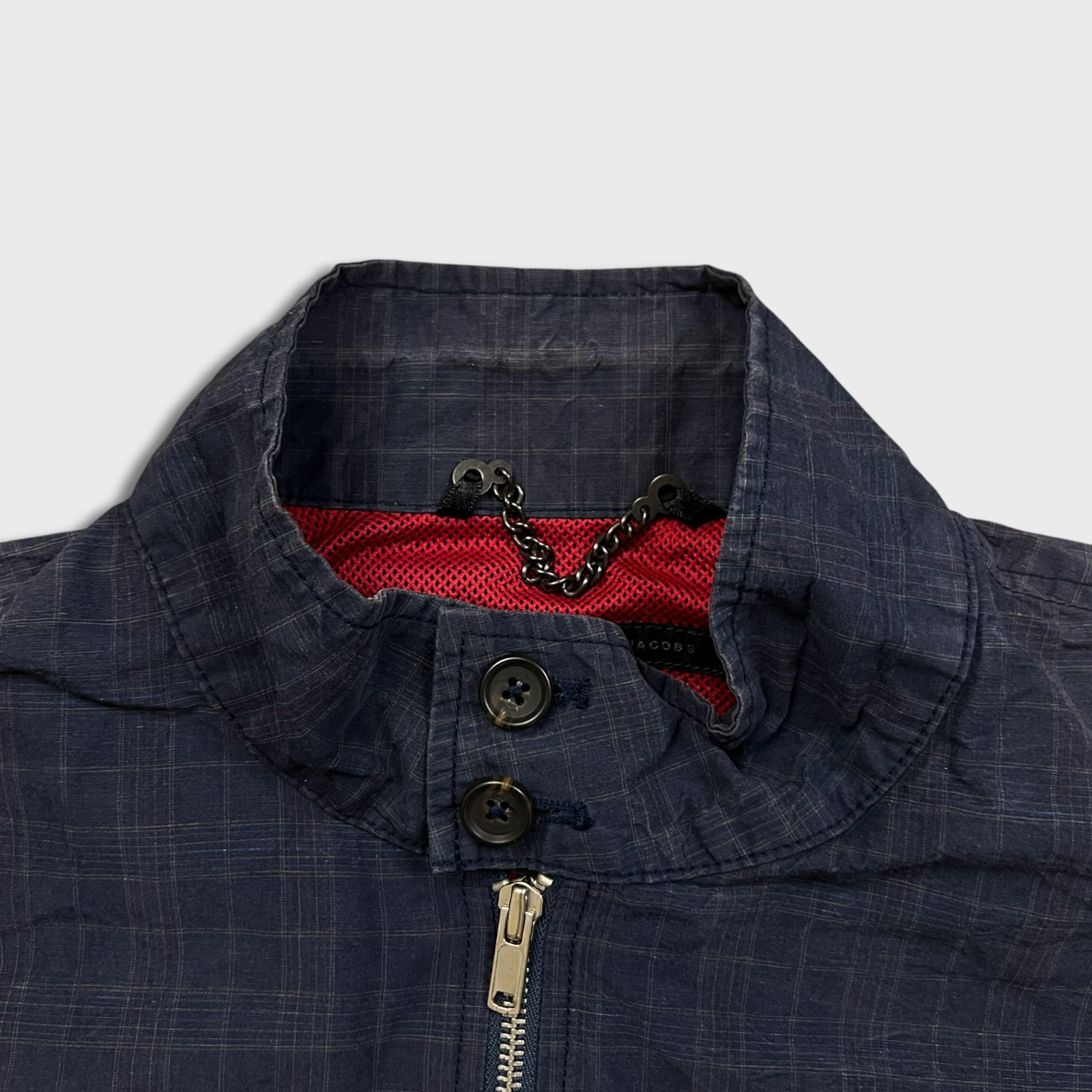 Marc Jacobs Marc by Marc Jacobs Jacket Full Zip Plaid Windbreaker Bomber Size US M / EU 48-50 / 2 - 2 Thumbnail