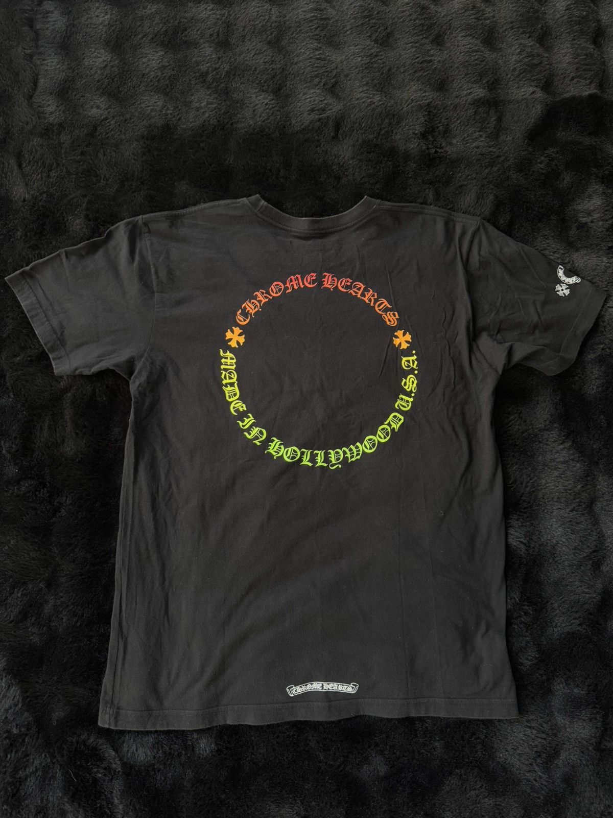 Chrome Hearts Chrome Hearts Multicolor Black Tee Size US XL / EU 56 / 4 - 1 Thumbnail