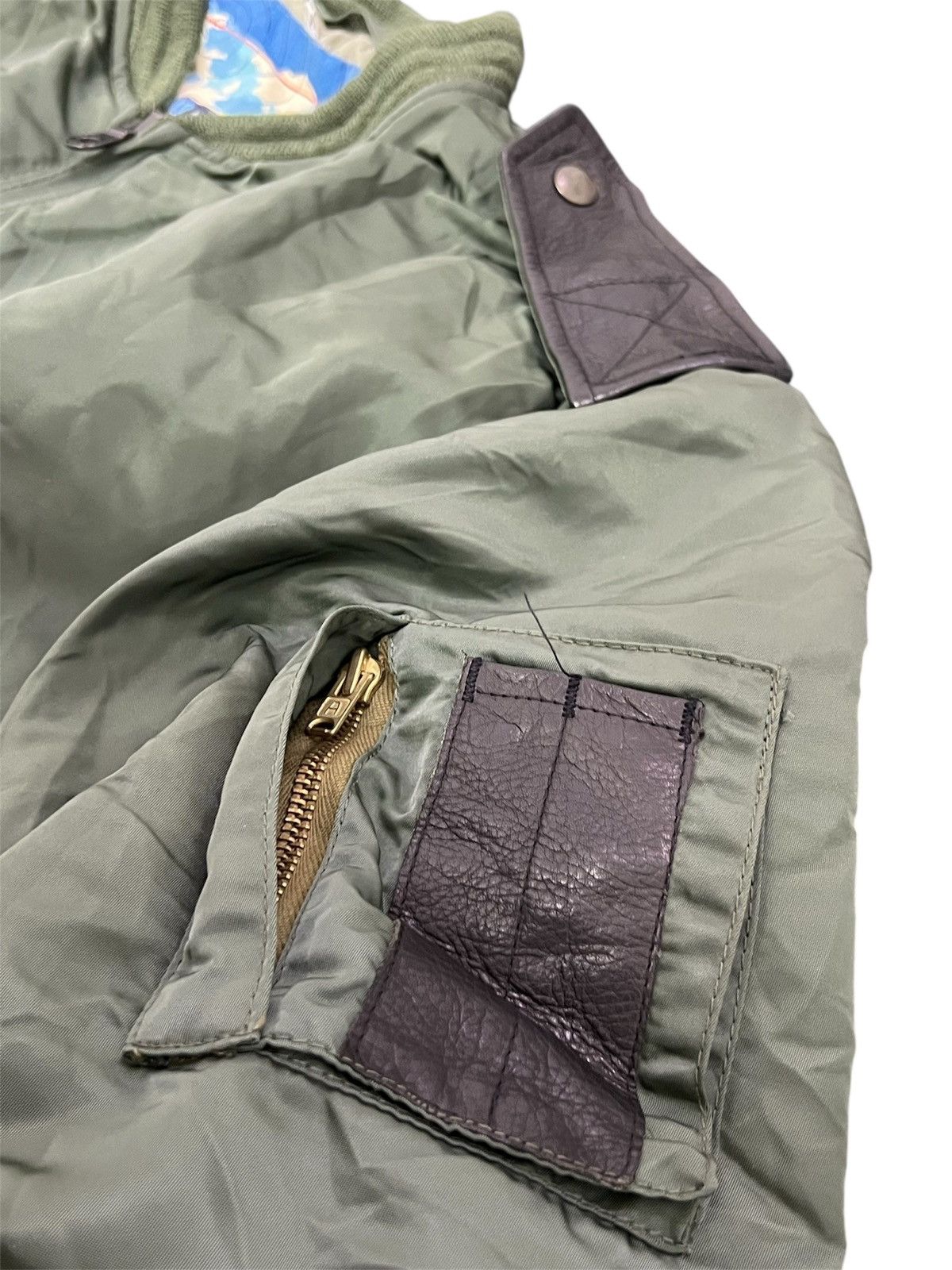 Chevignon Iconic Chevignon Bomber / Flight Jacket – Made in France Size US XL / EU 56 / 4 - 7 Thumbnail
