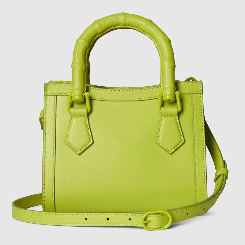 Gucci o1la5ras0526 Size: OS / Diana Small Tote Bag in Bright Green Size ONE SIZE - 4 Thumbnail