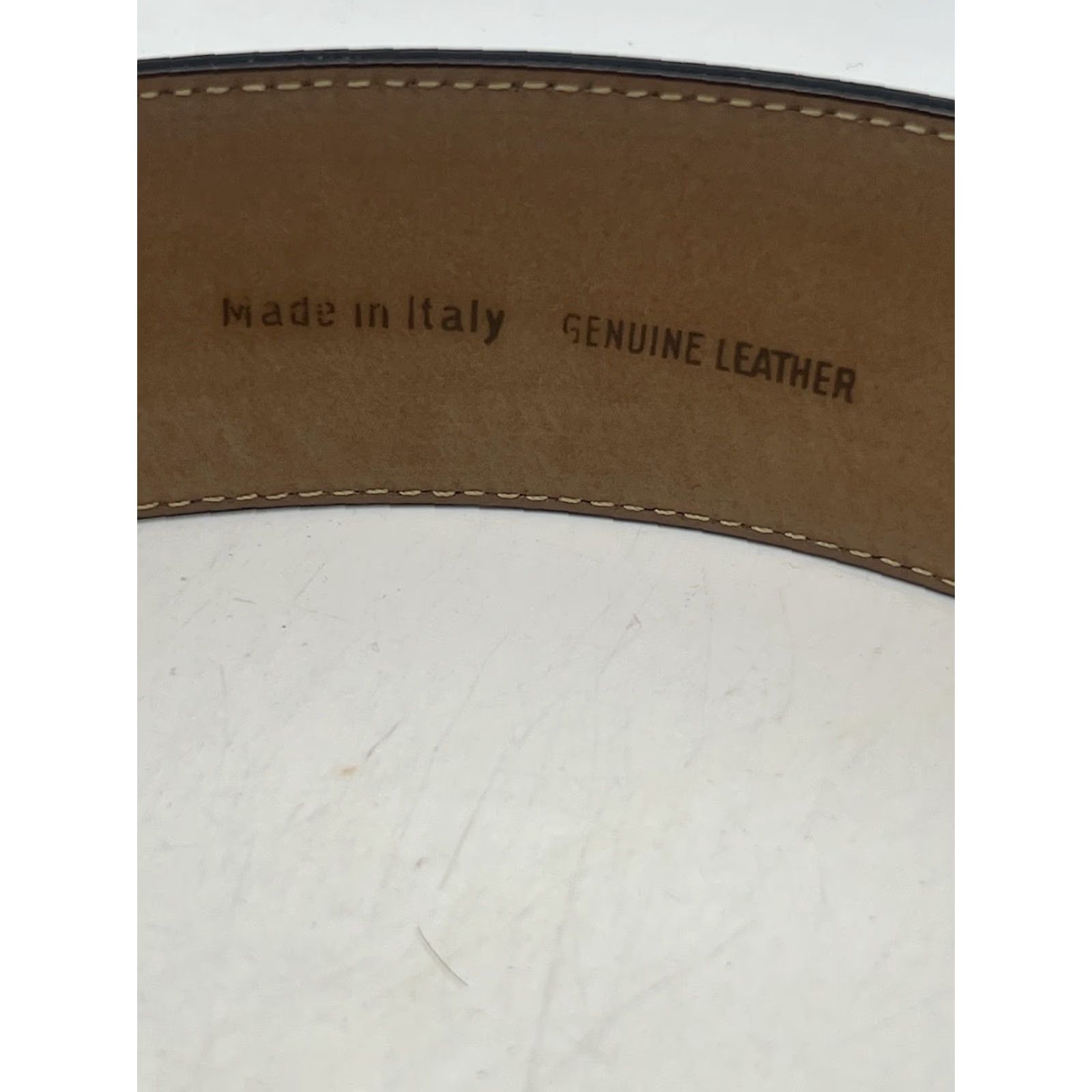 DKNY DKNY Belt Women Leather Y2K Retro Matte Genuine Black 27.5/31 S Adjustable Buckle Made in Italy SZ S Size 28" / US 6 / IT 42 - 4 Thumbnail