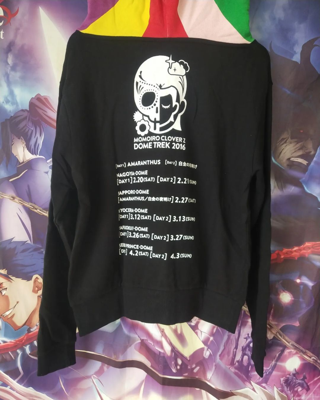 Anime × Band Tees × Japanese Brand Momoiro Clover Z Dome Trek 2016 Music Hoodie Size US M / EU 48-50 / 2 - 1 Thumbnail