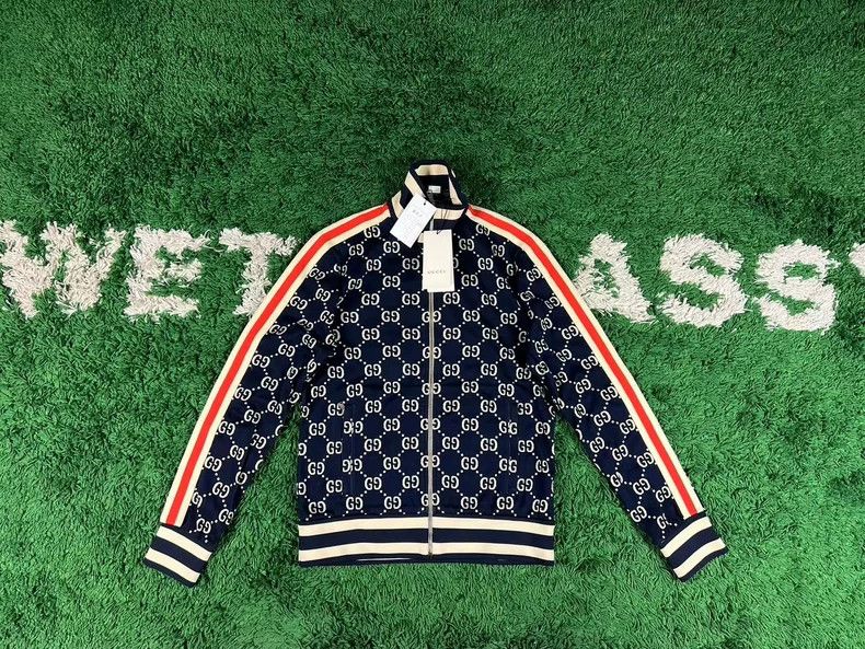 Gucci Gucci Full LOGO zipper jacket 2501-Nextarrow Size US S / EU 44-46 / 1 - 1 Thumbnail