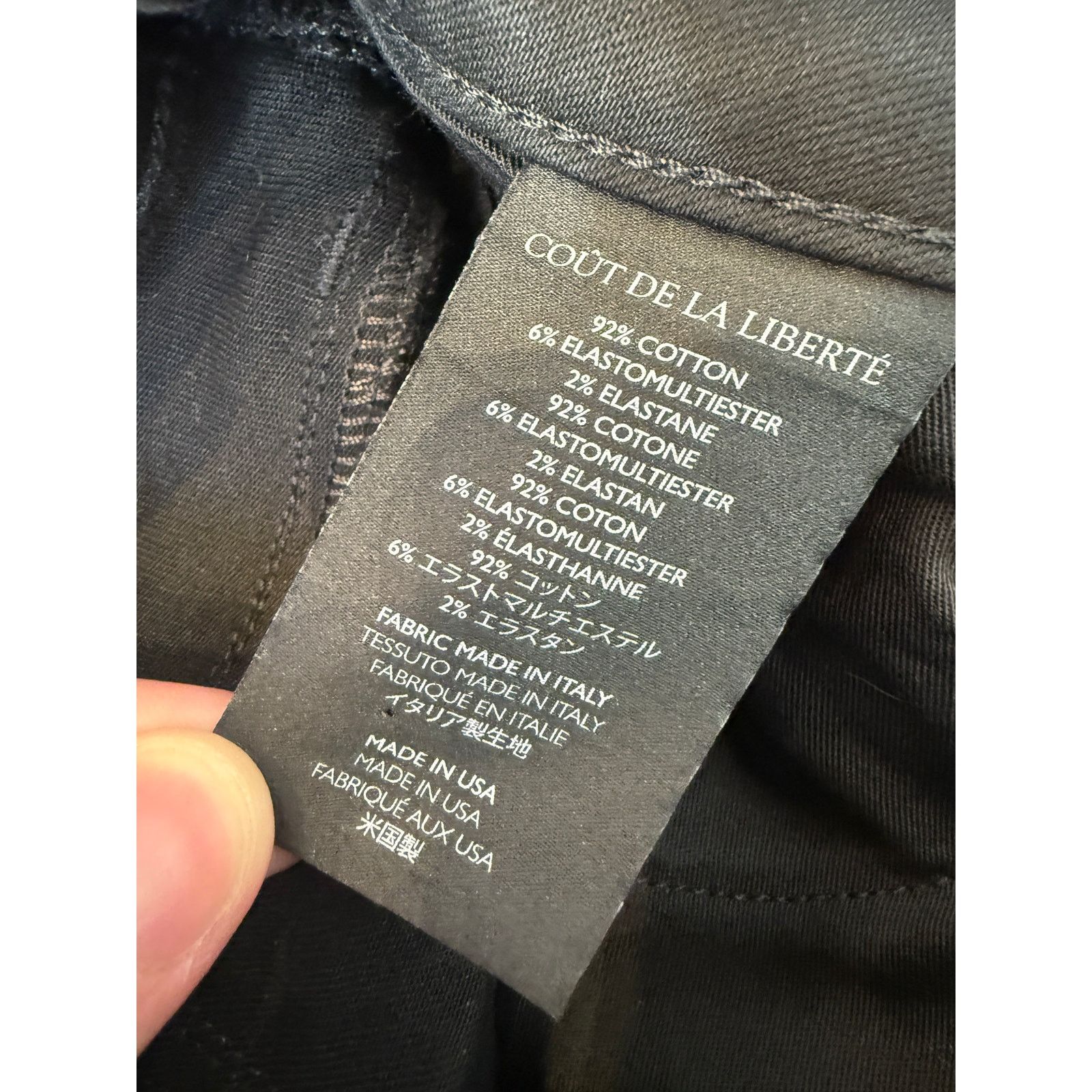 Cout de la Liberte $3k Cout De La Liberte Crystal Denim Super Bell Pants Size 26" / US 2 / IT 38 - 7 Thumbnail