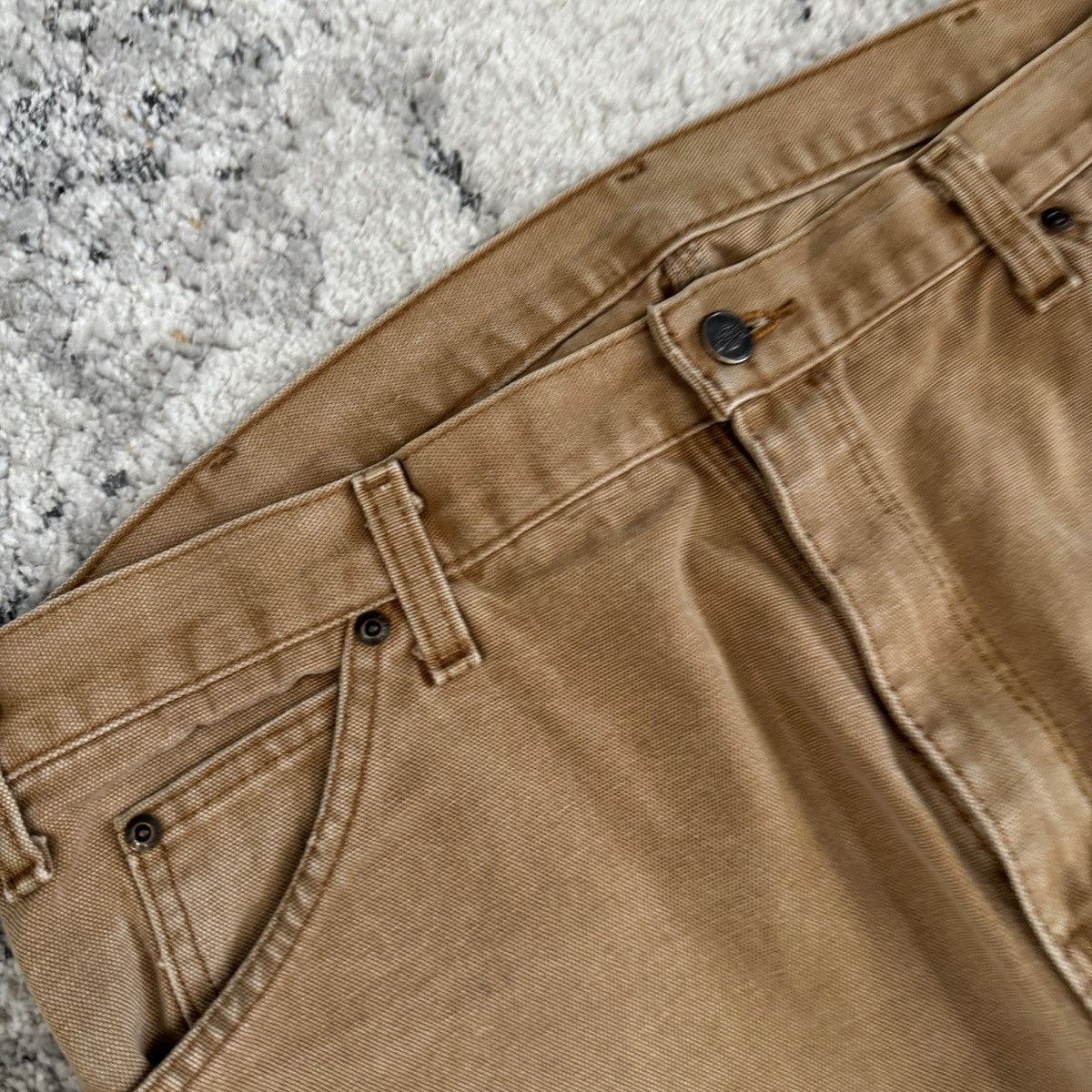 Dickies × StraightFaded × Vintage Vintage Y2K Dickies faded wide leg carpenter pants Size US 36 / EU 52 - 5 Thumbnail