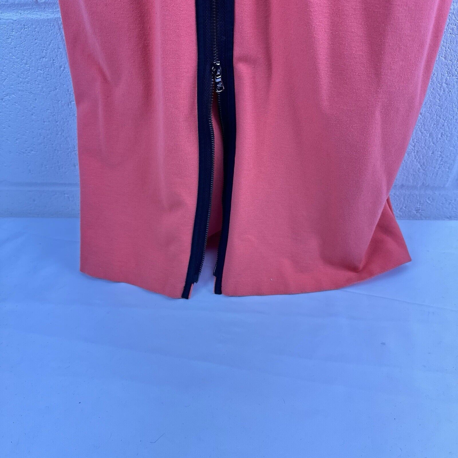Kenneth Cole Kenneth Cole NY Stretch Exposed Zipper Cap Sleeve Dress Sz 8 Size M / US 6-8 / IT 42-44 - 10 Thumbnail