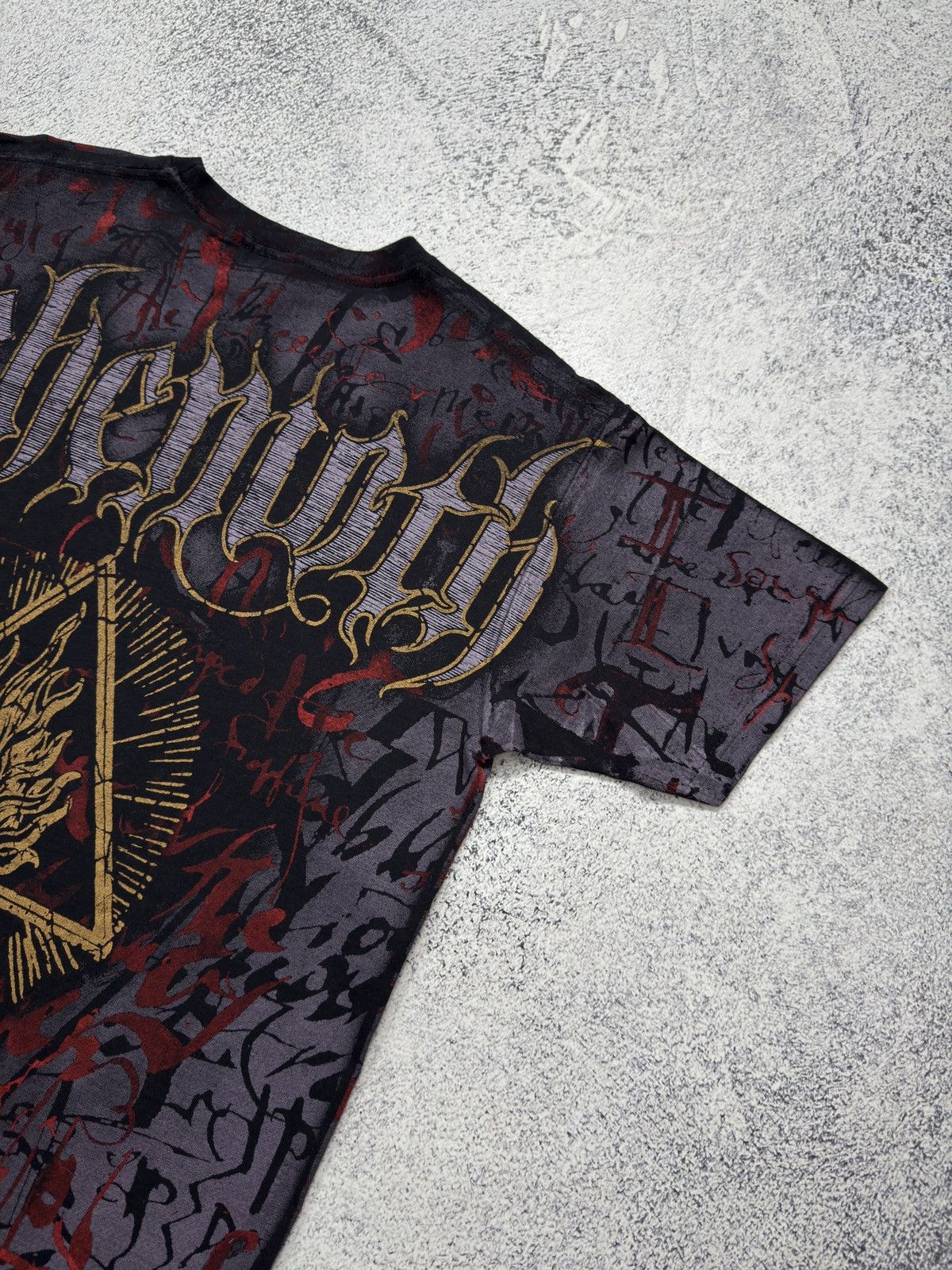 Band Tees × Vintage VINTAGE BEHEMOTH THE SATANIST ALL OVER PRINT T-SHIRT DEATH Size US M / EU 48-50 / 2 - 10 Thumbnail