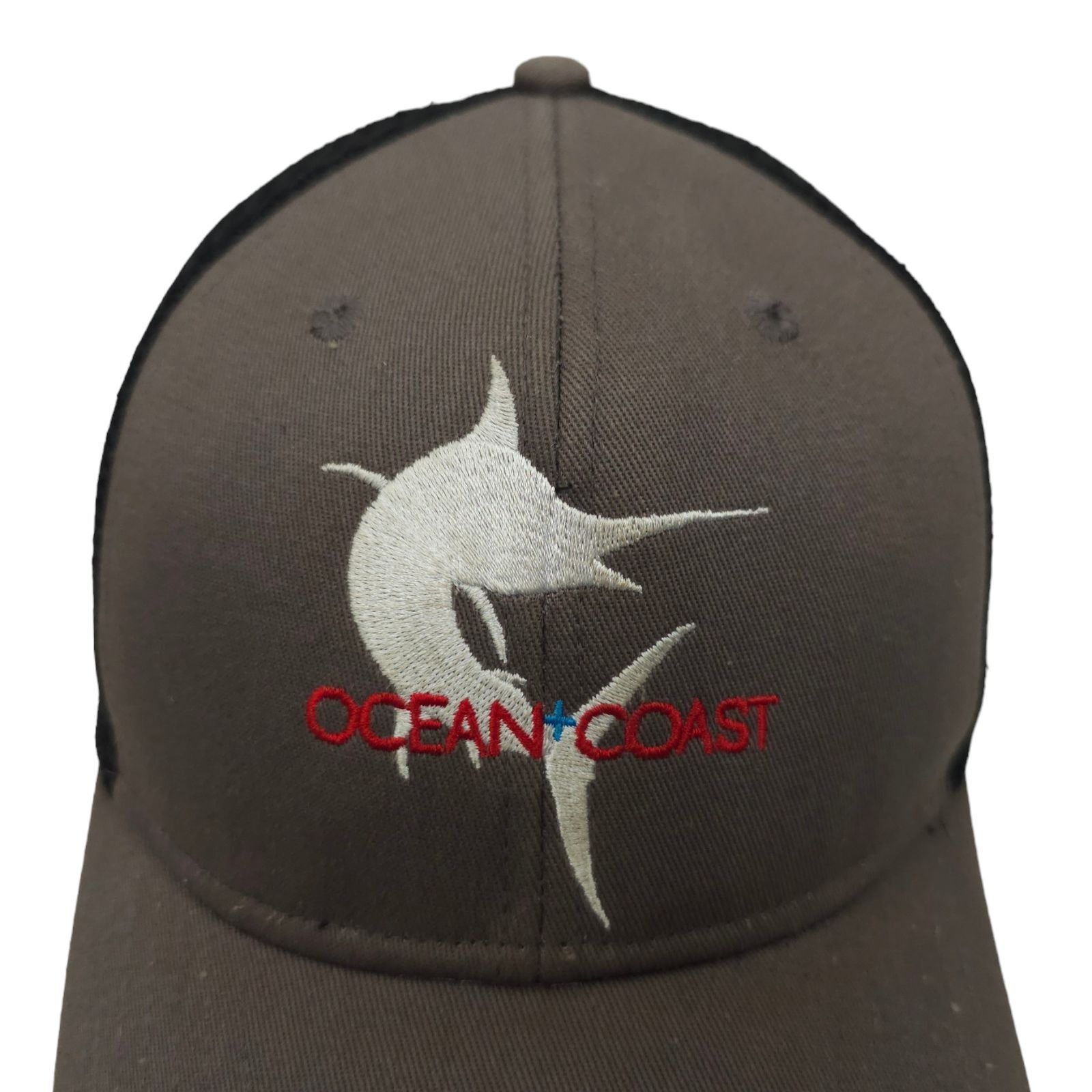 Other Ocean Coast Embroidered Marlin Mesh Snapback Cap Trucker Size ONE SIZE - 7 Thumbnail