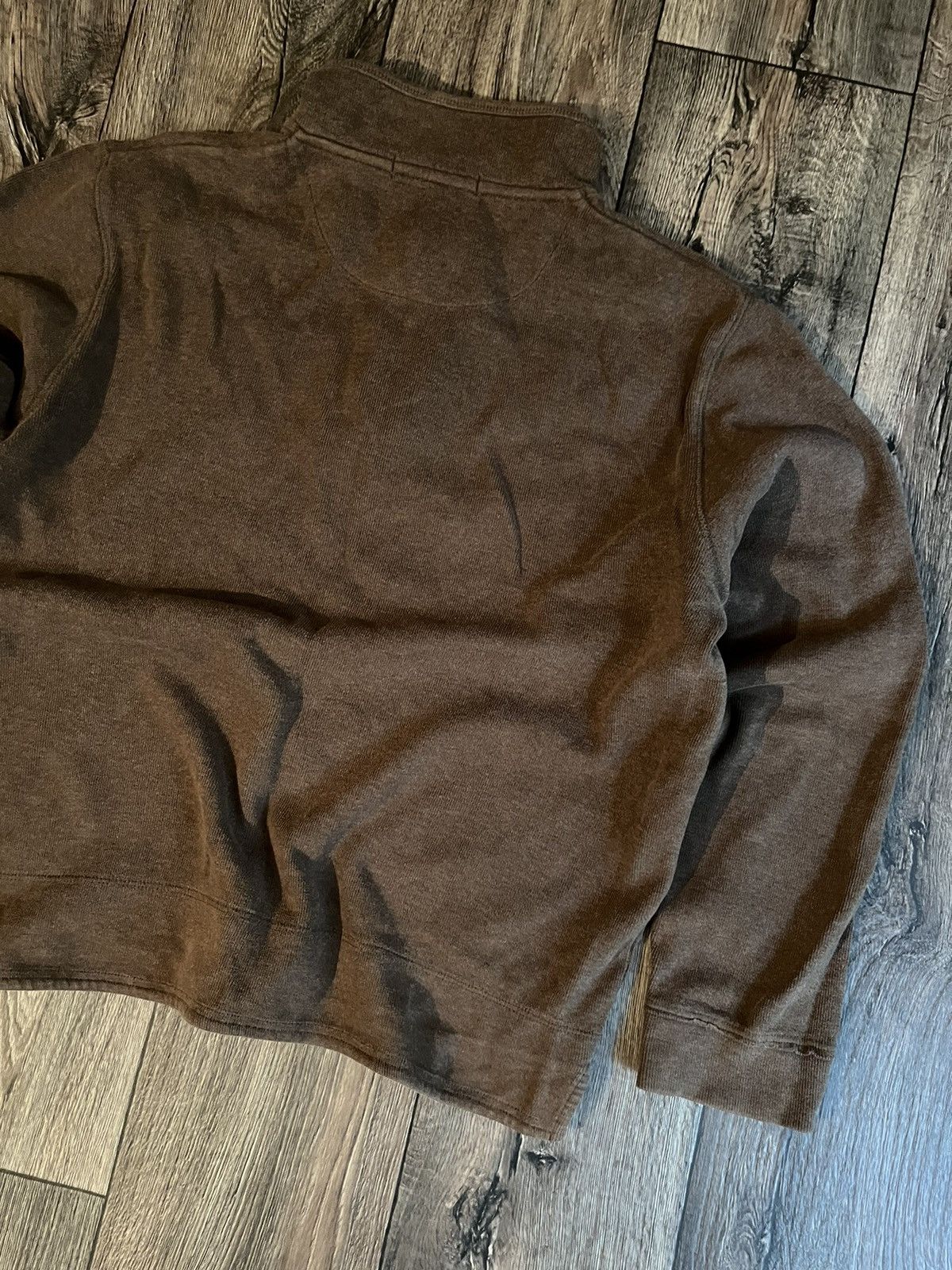 Nigel Cabourn × Vintage Nigel Cabourn Logo Utility 3/4 Vintage Japanese Sweater Size US XL / EU 56 / 4 - 12 Thumbnail