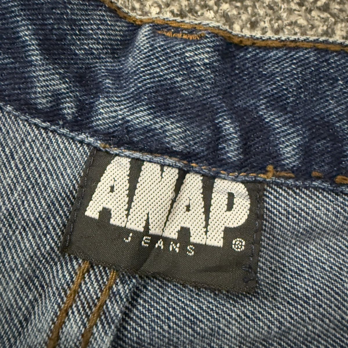 Japanese Brand Vintage 90s Japanese Flared Anap Weekend Edition Denim Size US 27 - 9 Thumbnail