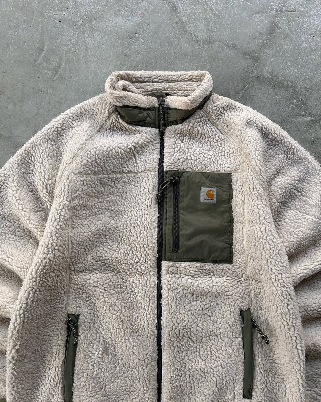 Carhartt × Vintage Vintage Carhartt Sherpa Deep Fleece Jacket Size US XL / EU 56 / 4 - 2 Thumbnail