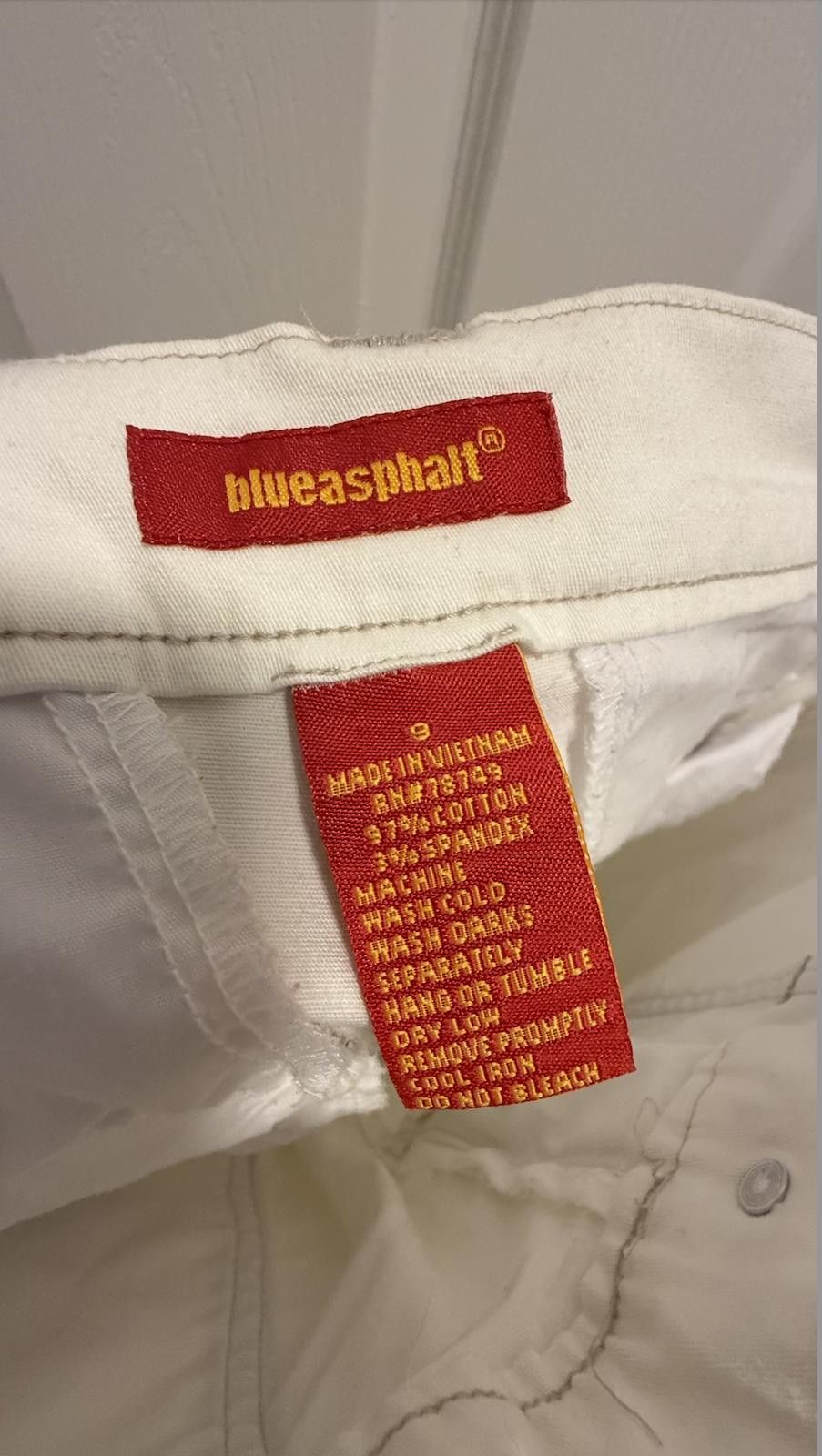 Other Blue Asphalt White Cargo Jeans Women’s Pants Size 9 Size 30" / US 8 / IT 44 - 5 Thumbnail