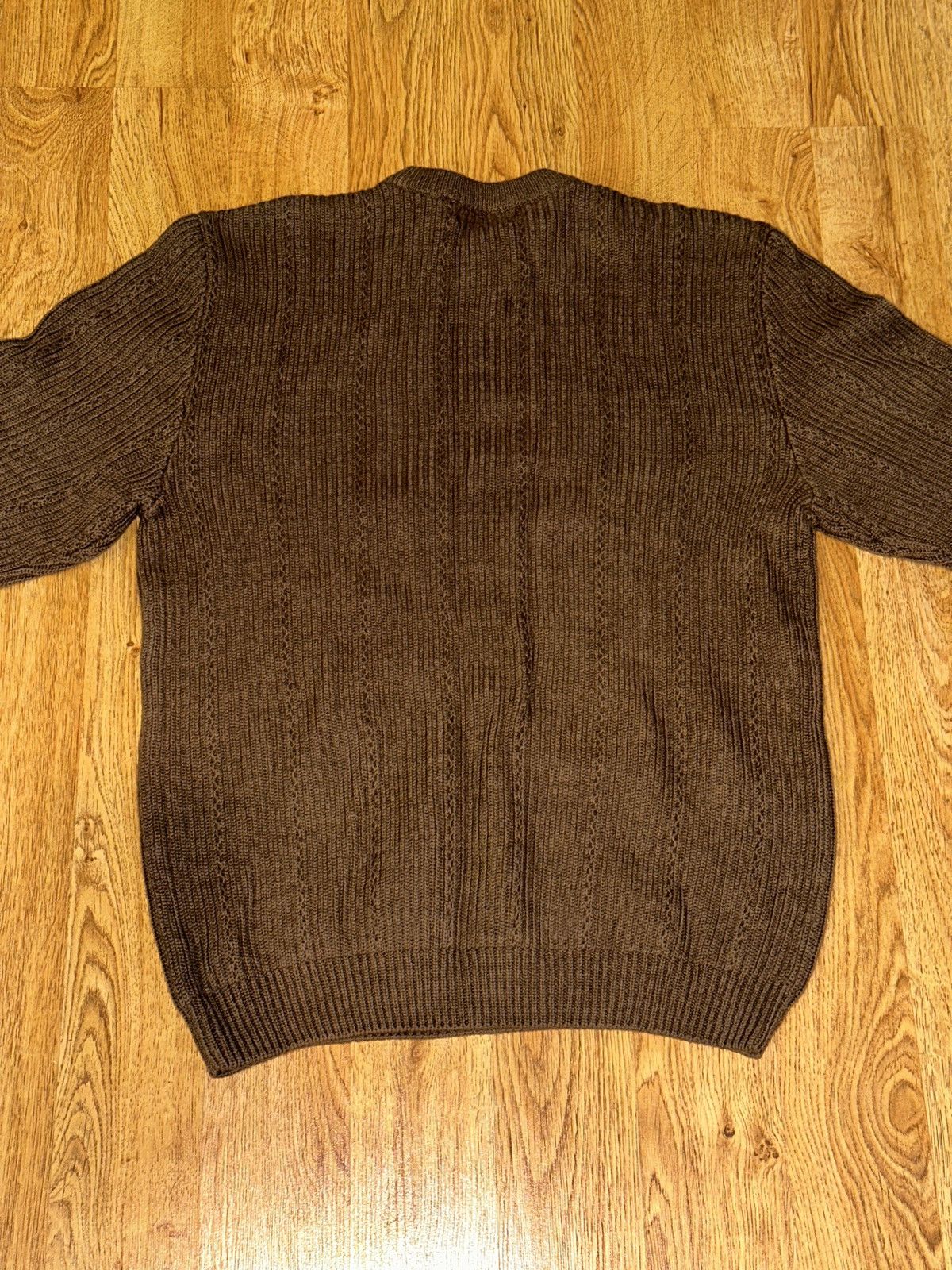 Chaps Ralph Lauren Retro CHAPS Ralph Lauren Cable Knit Crewneck Sweater Size US S / EU 44-46 / 1 - 4 Thumbnail