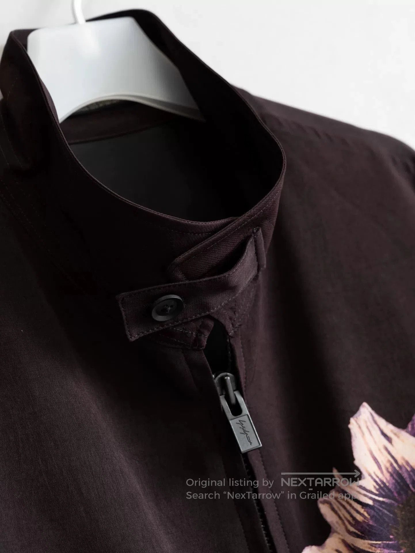 Yohji Yamamoto Yohji Yamamoto Zip Jacket with Floral Design. Size US M / EU 48-50 / 2 - 6 Thumbnail
