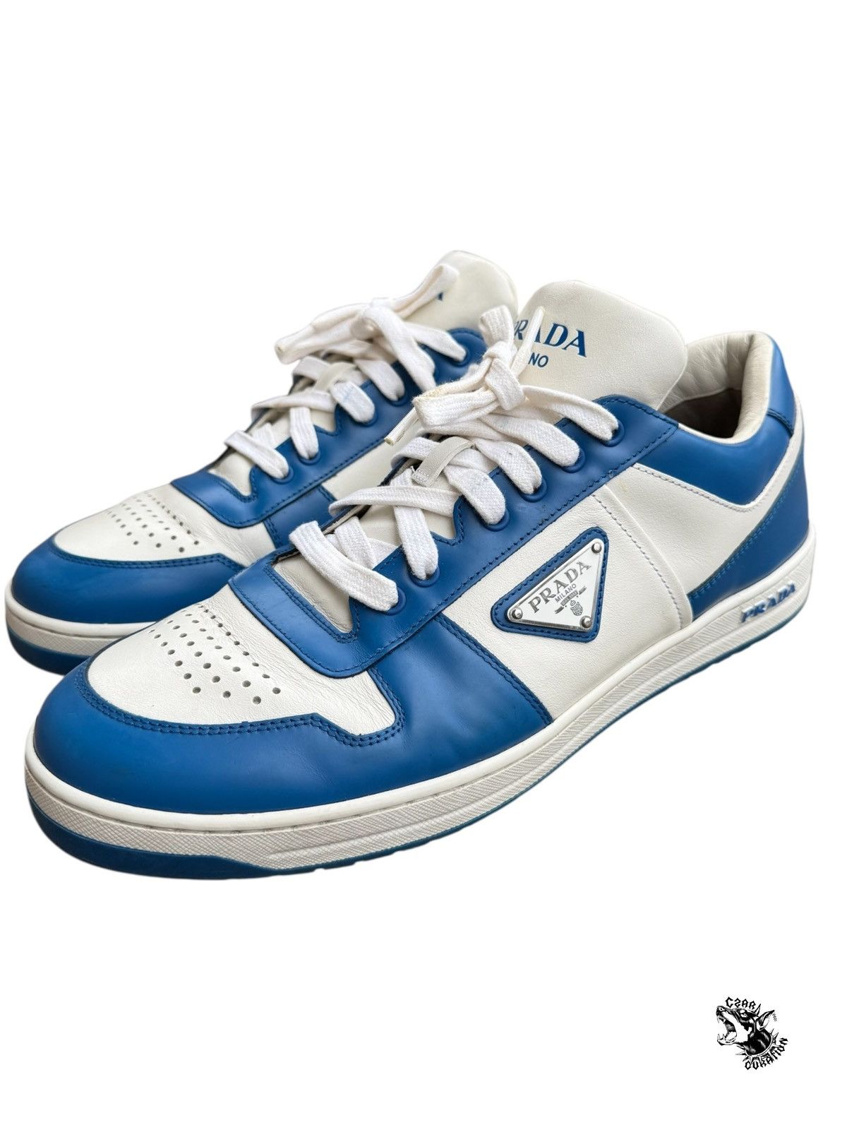Prada Prada downtown leather sneakers Size US 10 / EU 43 - 1 Thumbnail