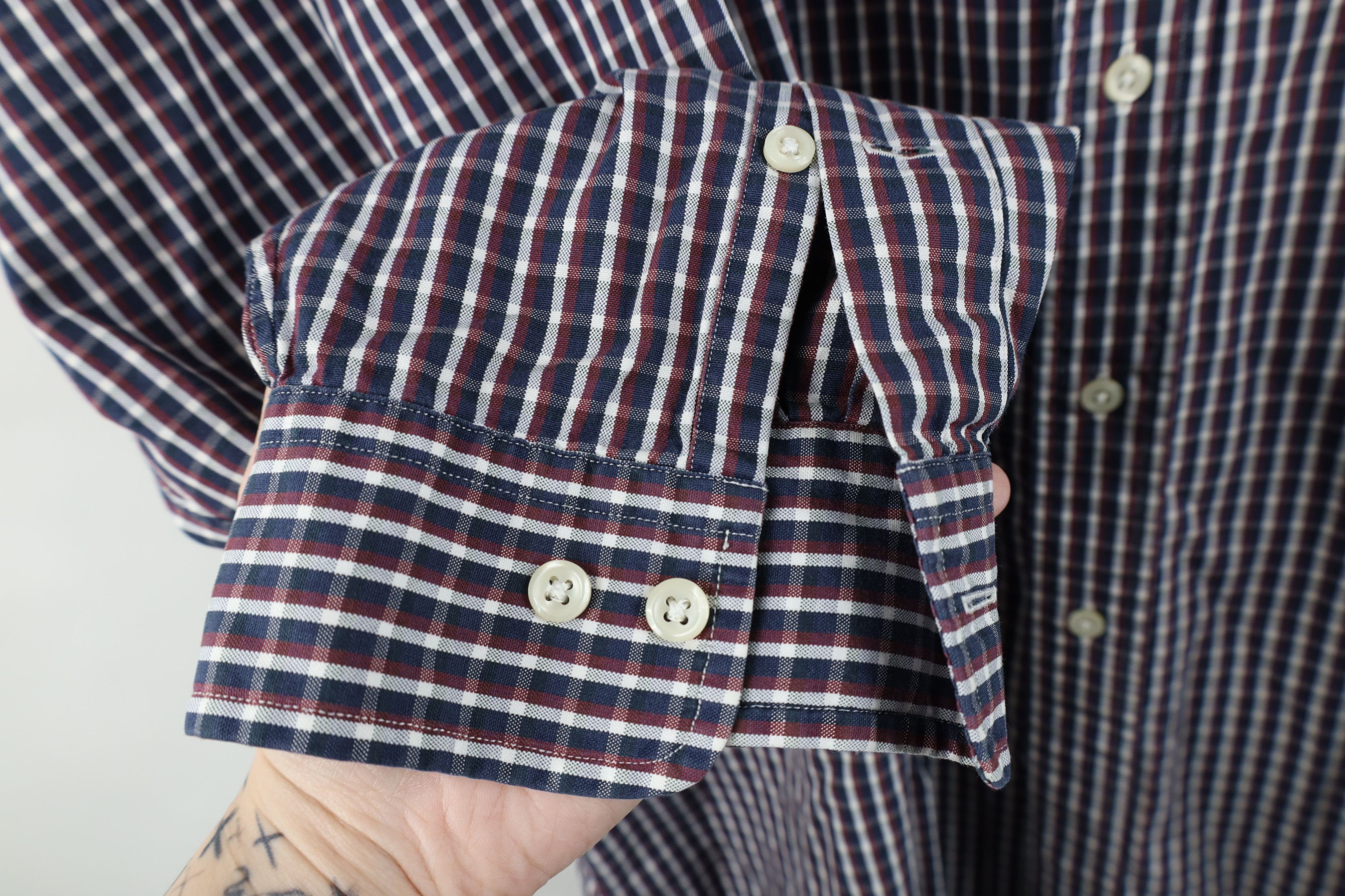 Polo Ralph Lauren Vintage 90s Ralph Lauren Oxford Button Down Shirt Plaid Size US M / EU 48-50 / 2 - 5 Thumbnail