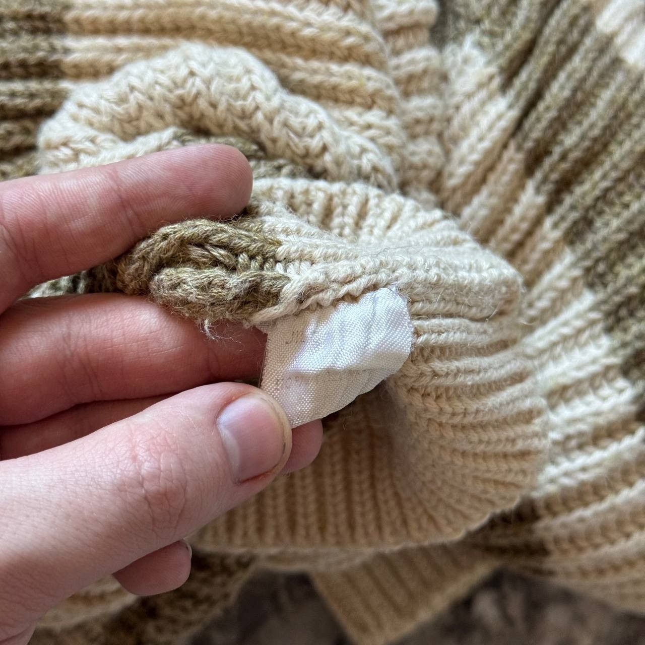 Jil Sander Jil Sander Vintage Wool Cable Oversized Wool Knitted Sweater Size XL / US 12-14 / IT 48-50 - 7 Thumbnail