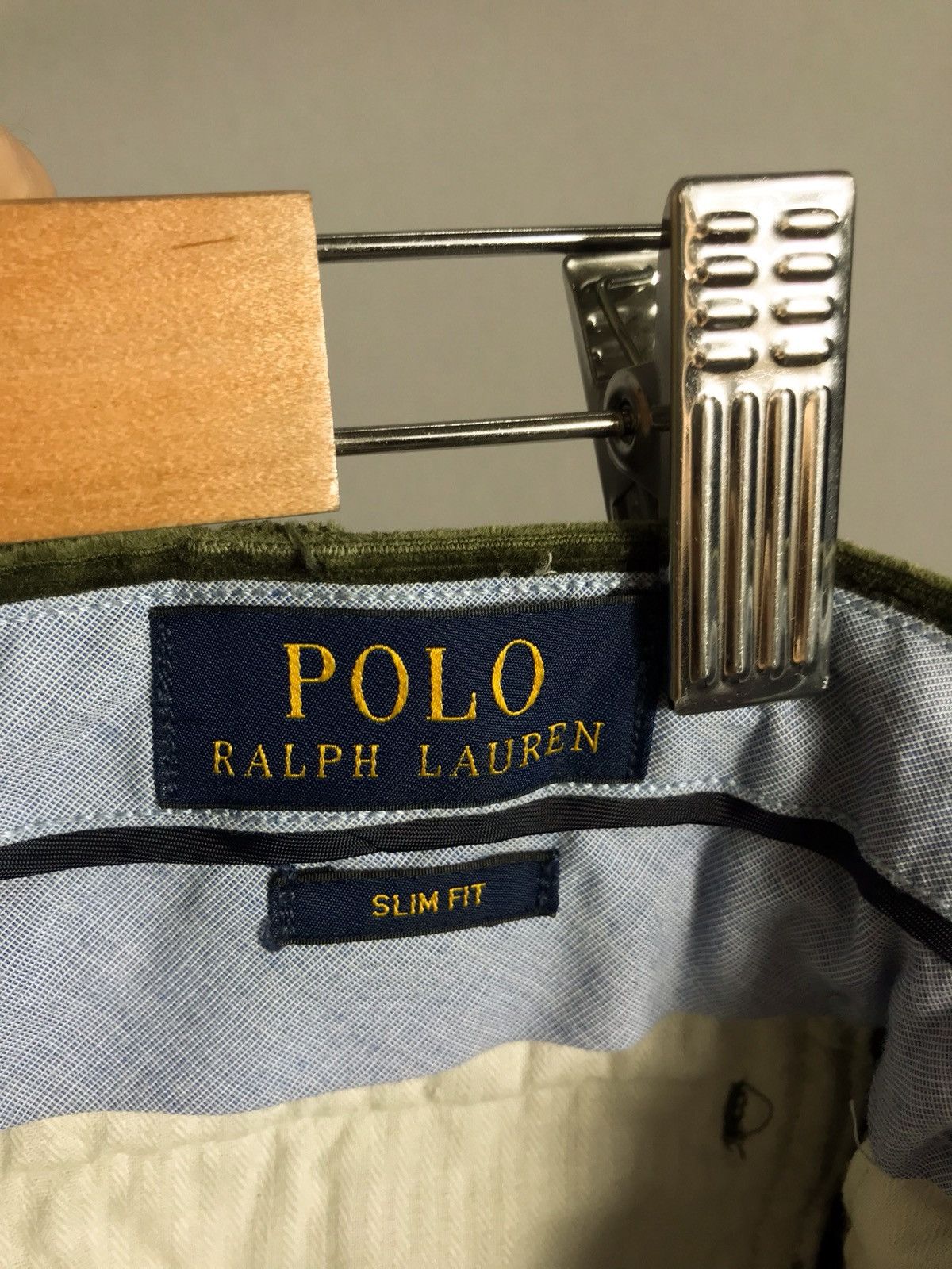 Polo Ralph Lauren RRL Polo Ralph Lauren mens velvet pants green slim fit Size US 34 / EU 50 - 8 Thumbnail