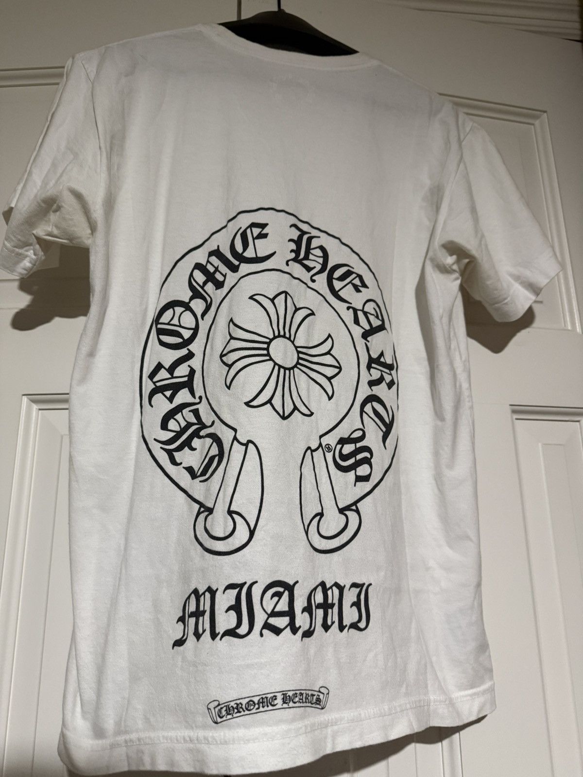 Chrome Hearts Chrome Hearts White Miami T-Shirt Size US M / EU 48-50 / 2 - 5 Thumbnail