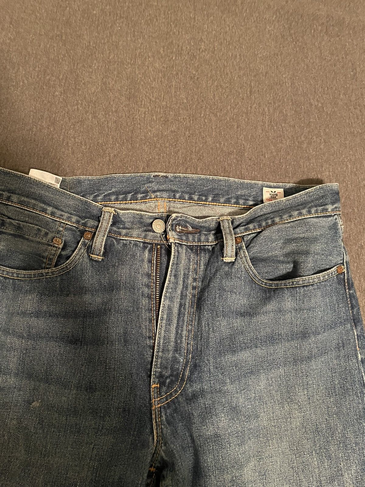 Levi's Made in usa white oak 514's Size US 33 - 2 Thumbnail