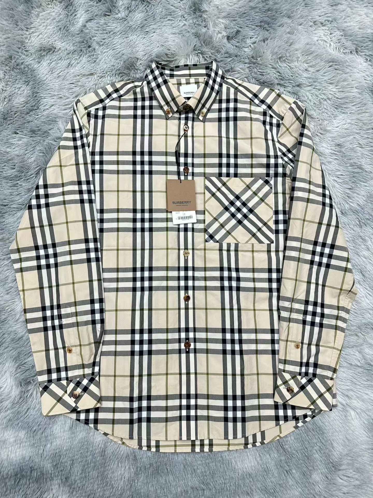 Burberry Burberry Plaid Shirt l Men Size US L / EU 52-54 / 3 - 1 Thumbnail