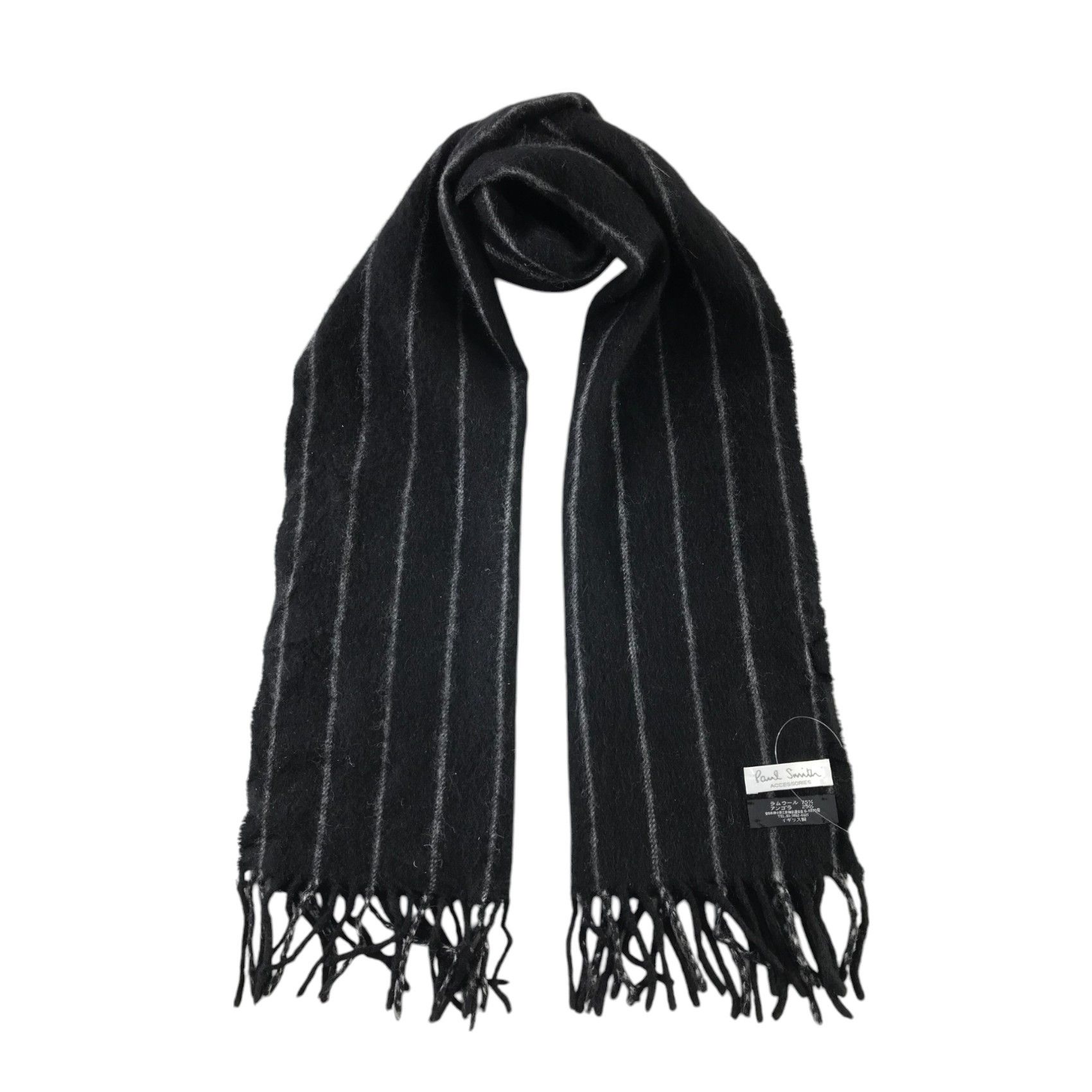 Paul Smith × Vintage Paul Smith Scarf / Muffler / Neckwear - WW2221 Size ONE SIZE - 1 Thumbnail